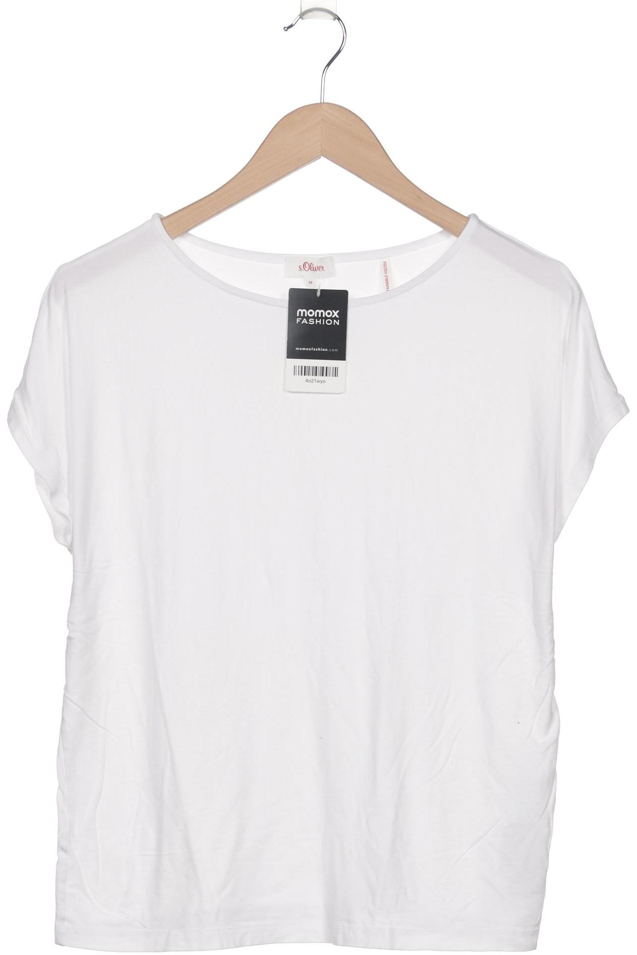 

s.Oliver Damen T-Shirt, weiß, Gr. 38