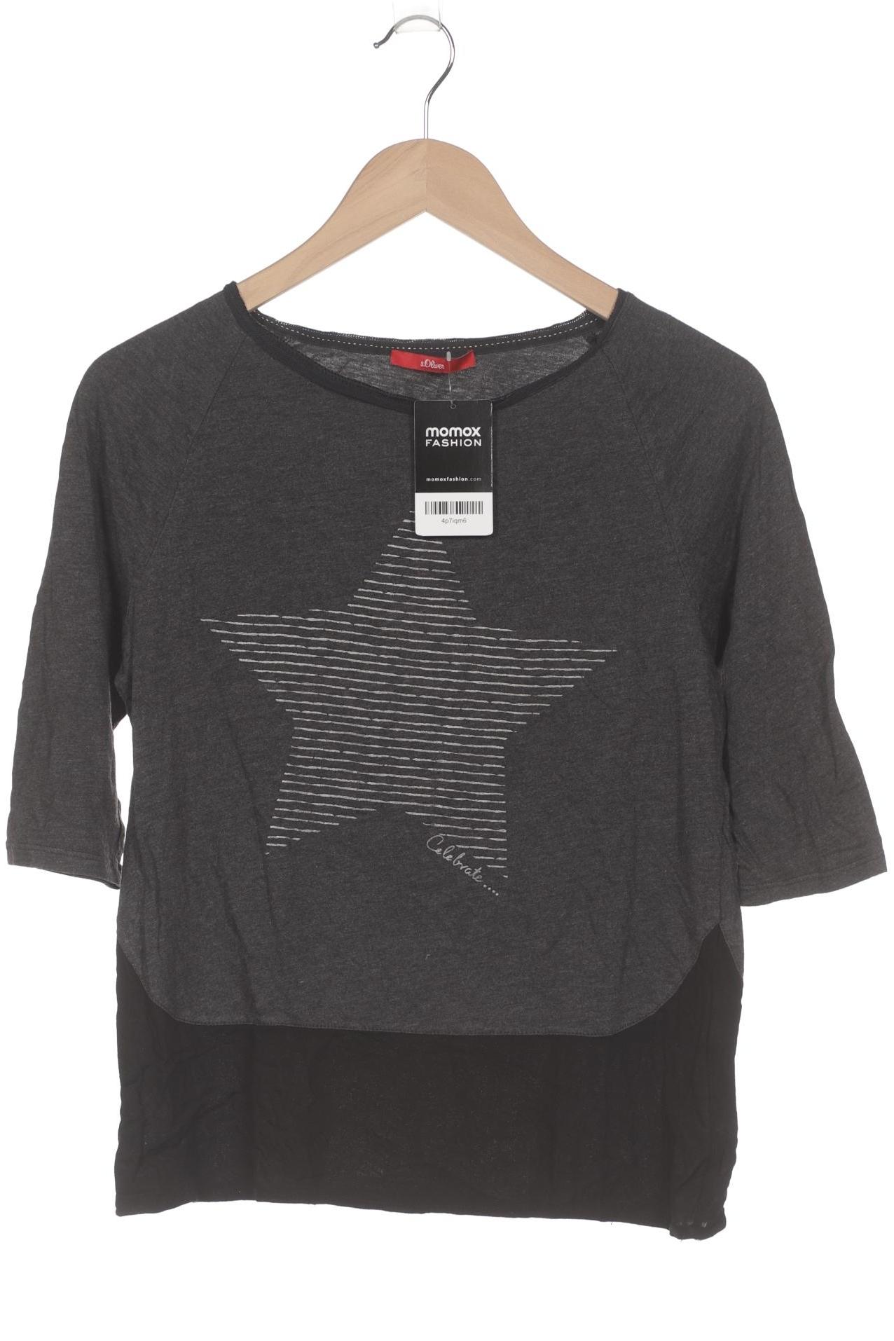 

s.Oliver Damen T-Shirt, grau, Gr. 36