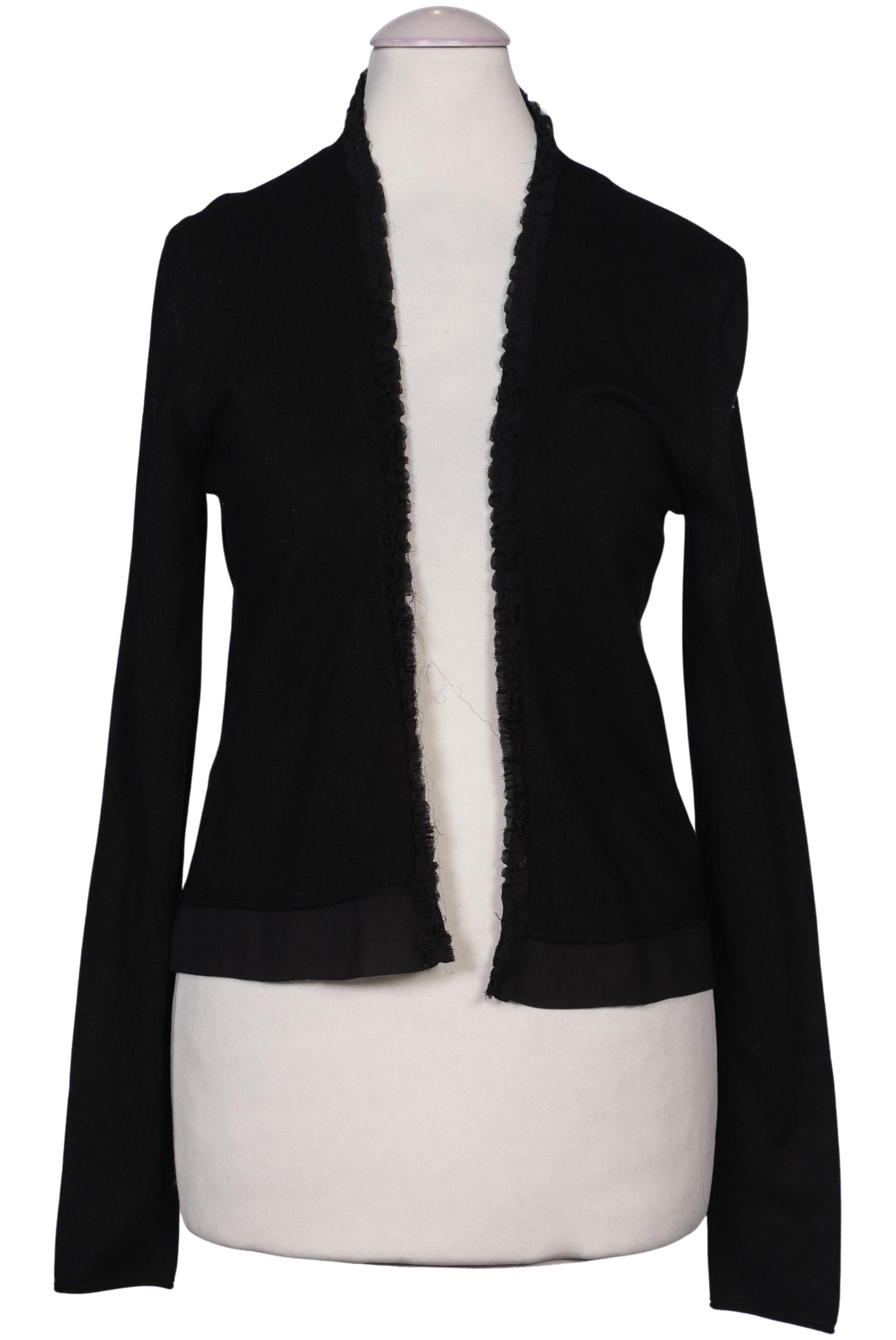 

s.Oliver Damen Strickjacke, schwarz, Gr. 34