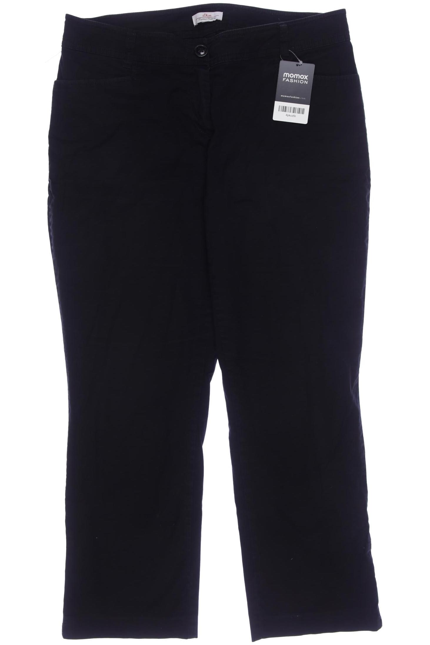 

s.Oliver Damen Stoffhose, schwarz, Gr. 31
