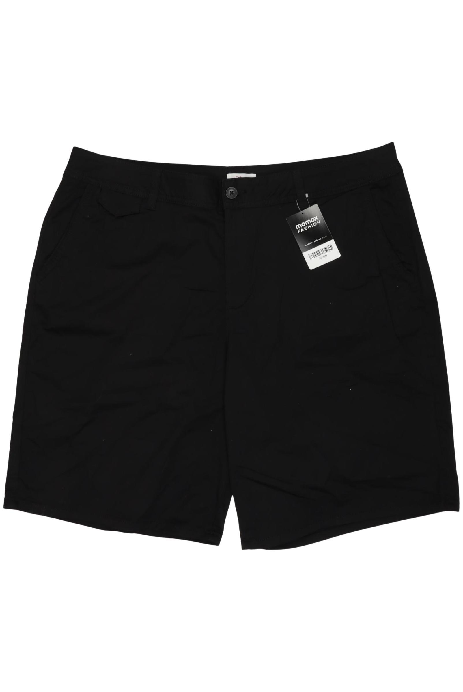 

s.Oliver Damen Shorts, schwarz, Gr. 46