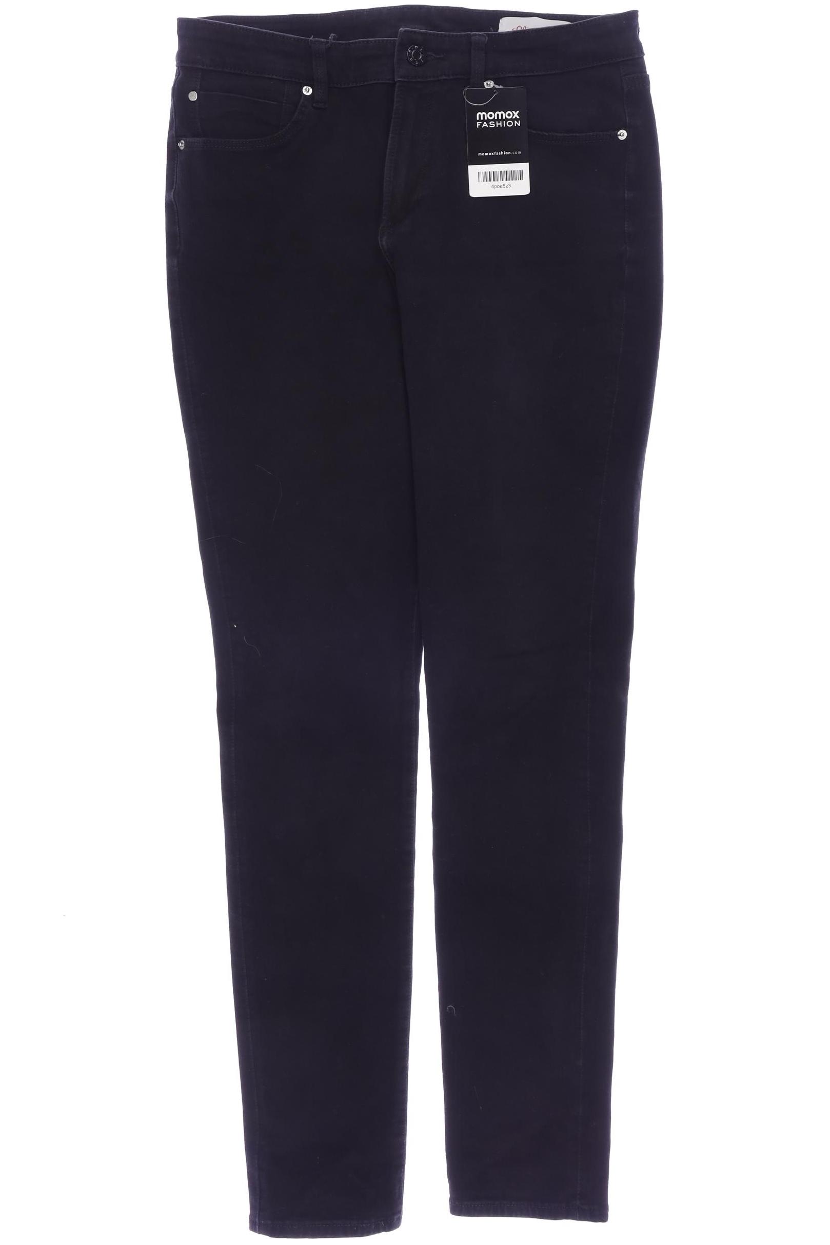 

s.Oliver Damen Jeans, schwarz, Gr. 38
