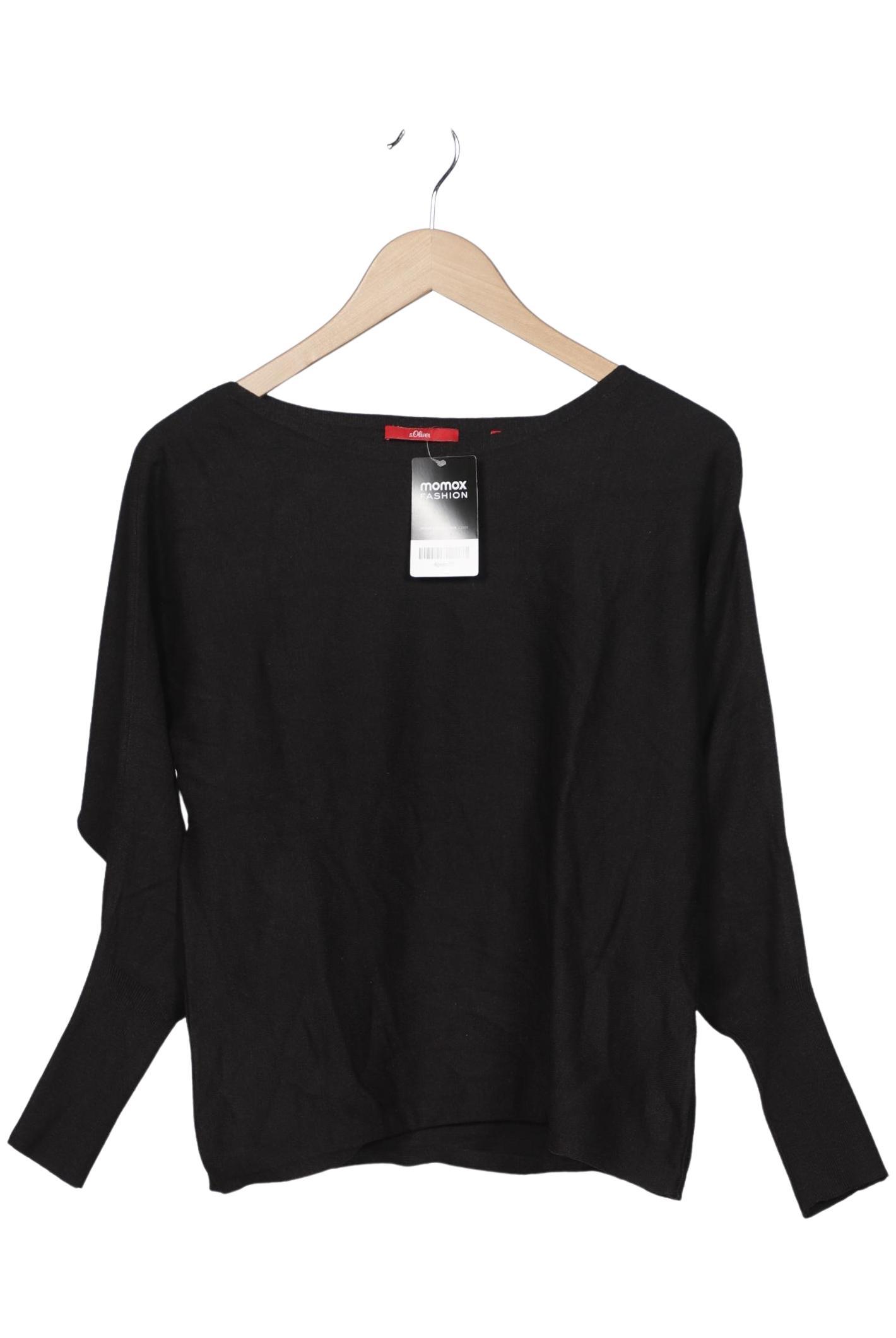 

s.Oliver Damen Pullover, schwarz, Gr. 36
