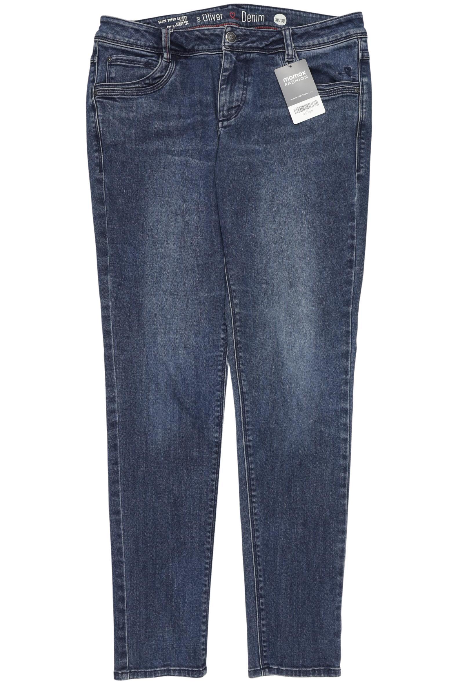 

s.Oliver Damen Jeans, marineblau, Gr. 38