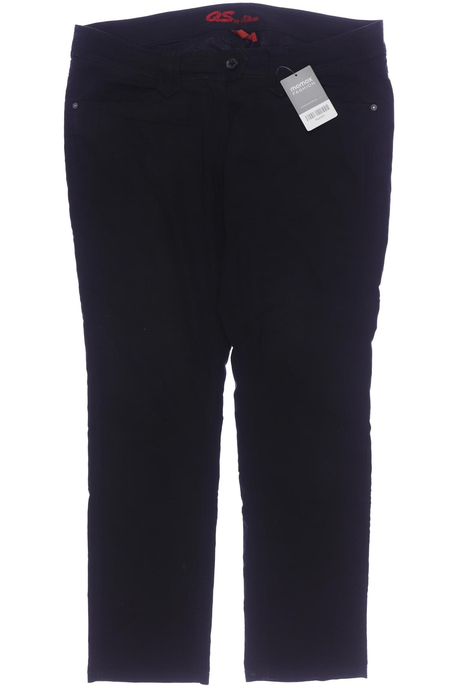 

s.Oliver Damen Stoffhose, schwarz, Gr. 42