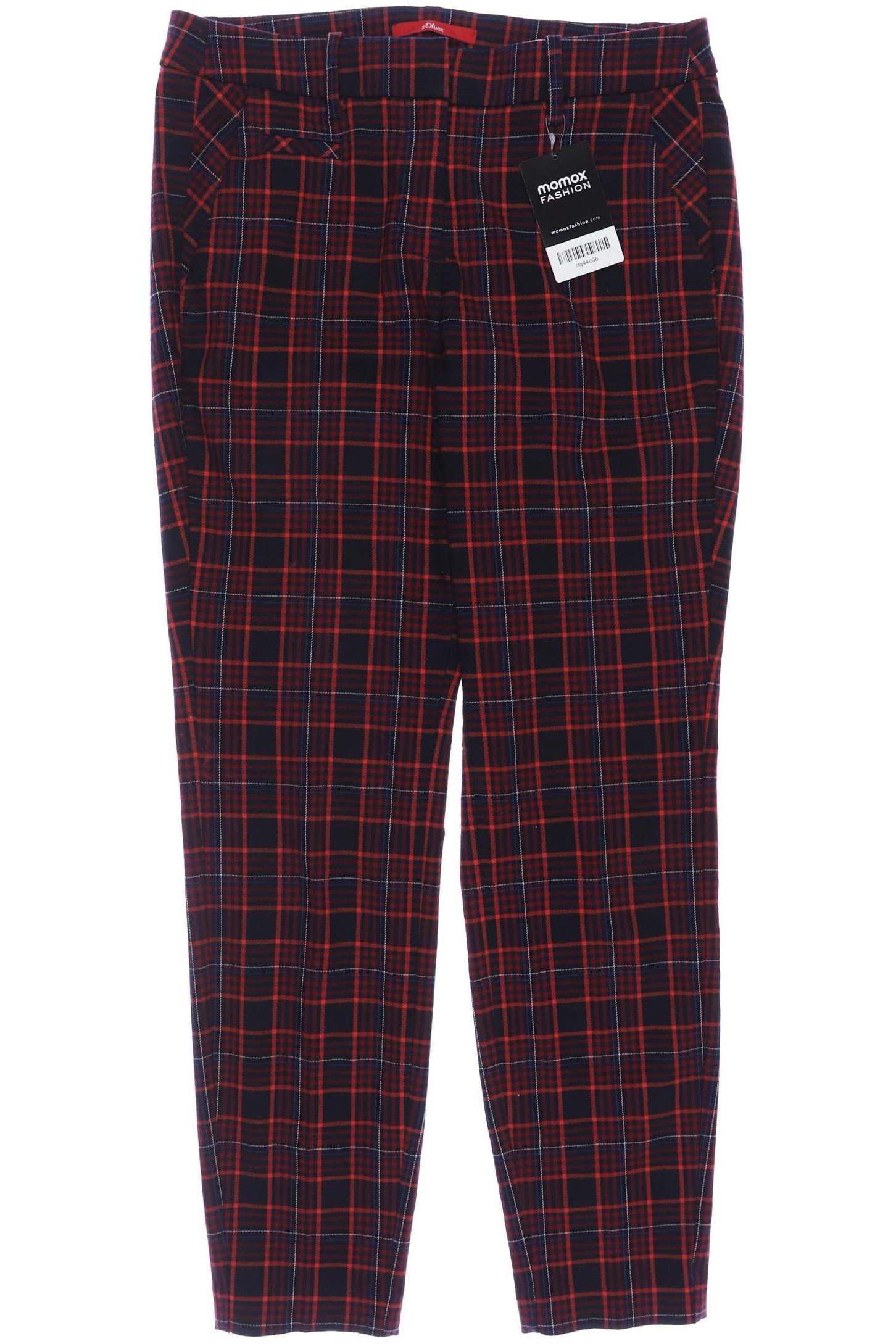 

s.Oliver Damen Stoffhose, rot, Gr. 34