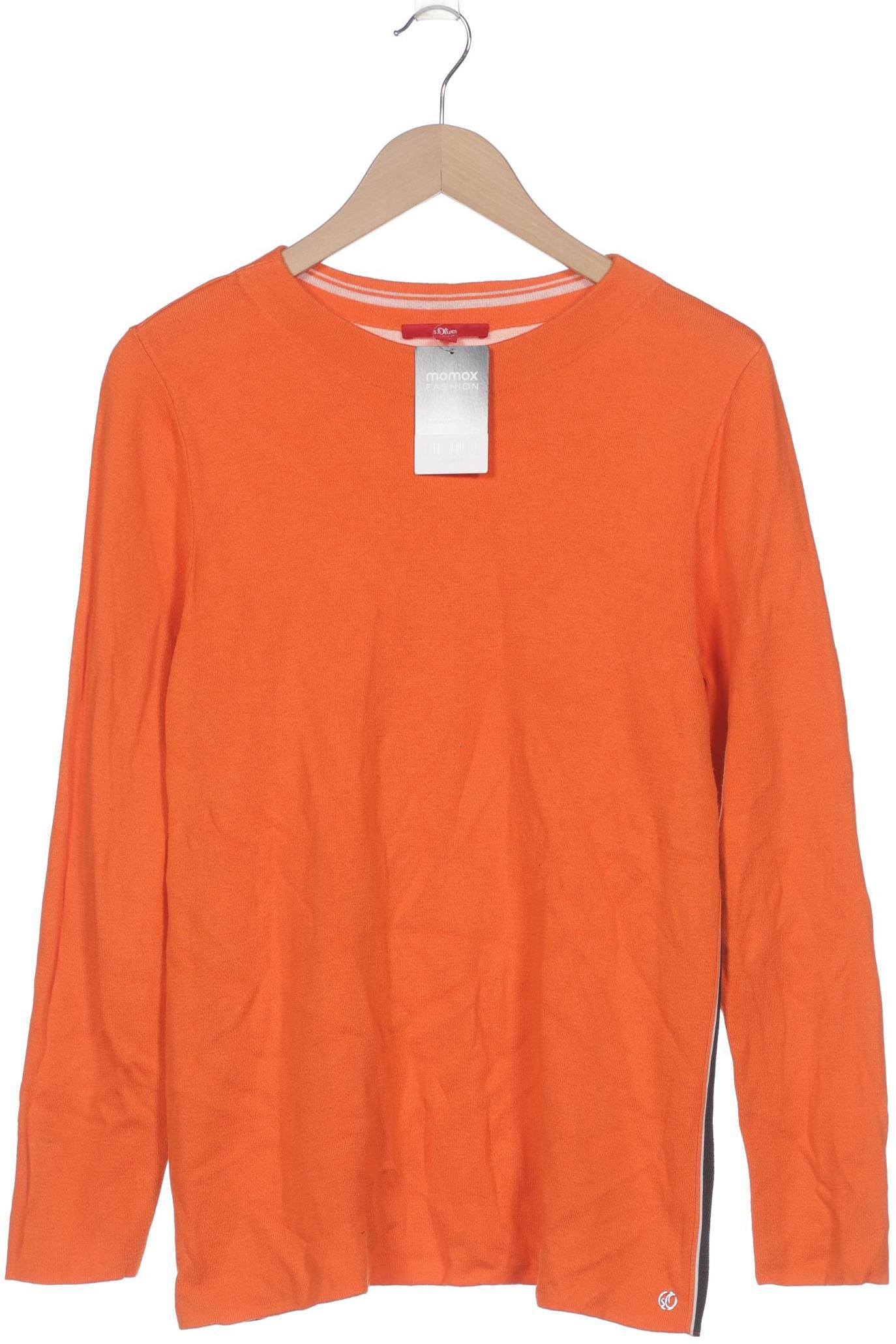 

s.Oliver Damen Pullover, orange, Gr. 44