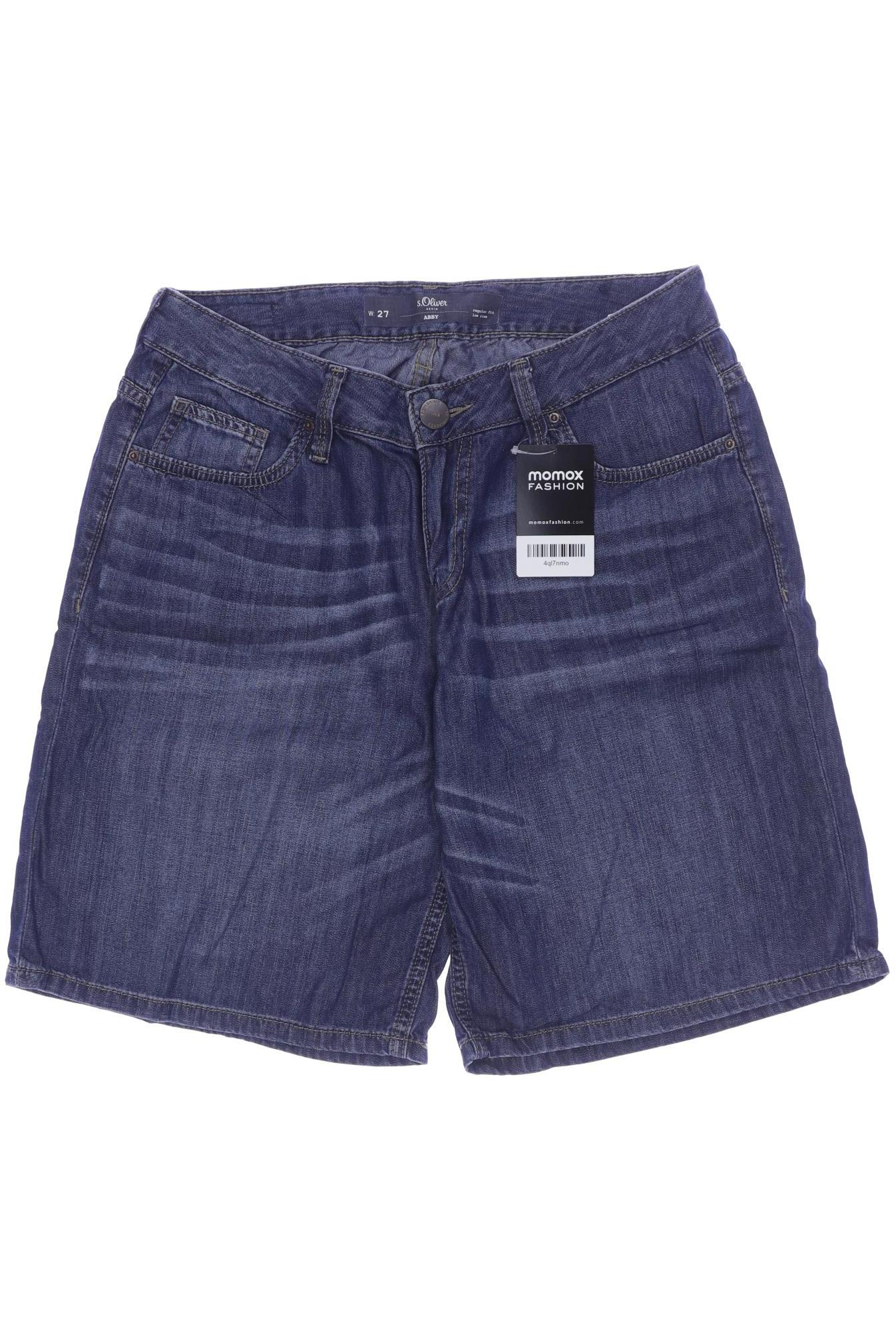

s.Oliver Damen Shorts, blau, Gr. 38