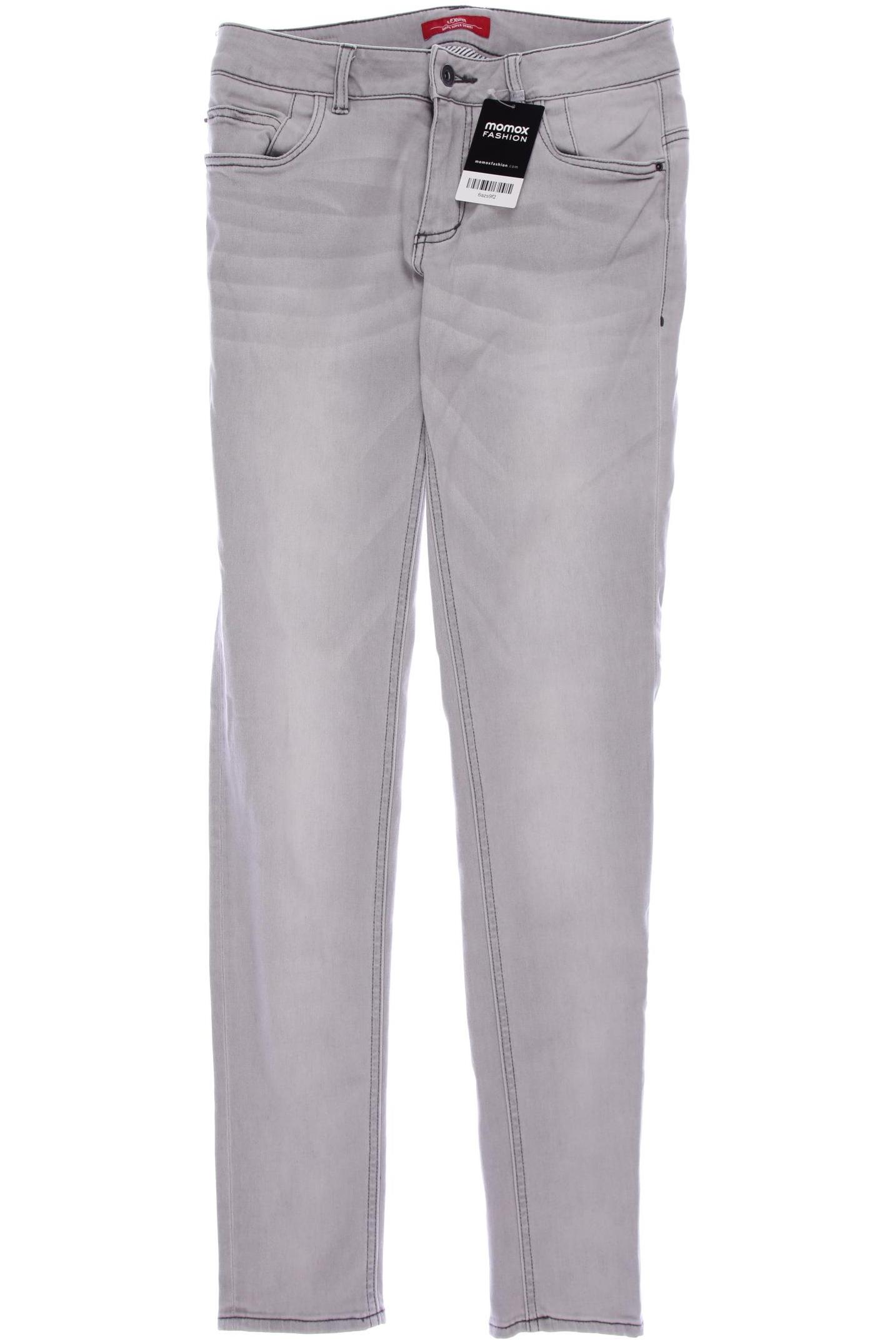 

s.Oliver Damen Jeans, grau