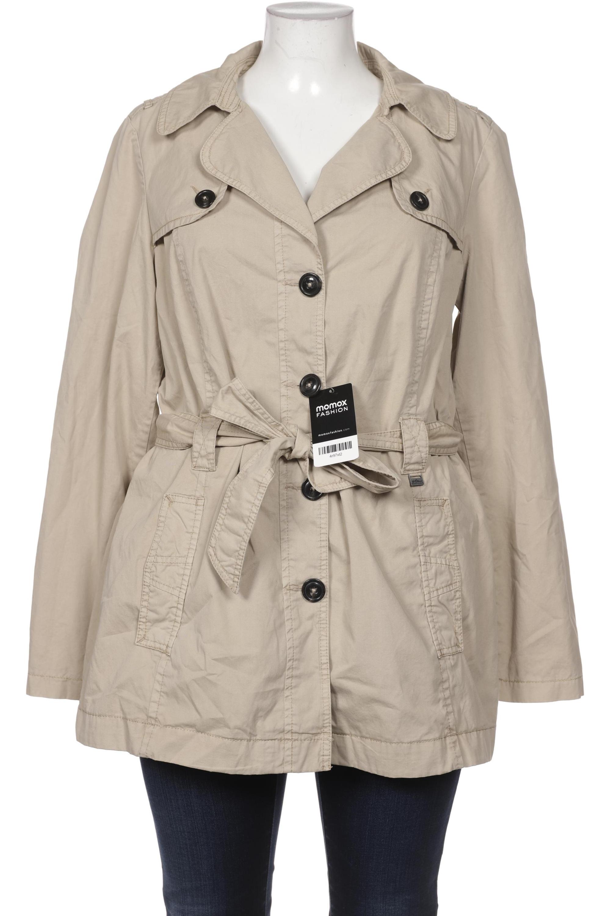 

s.Oliver Damen Mantel, beige, Gr. 44