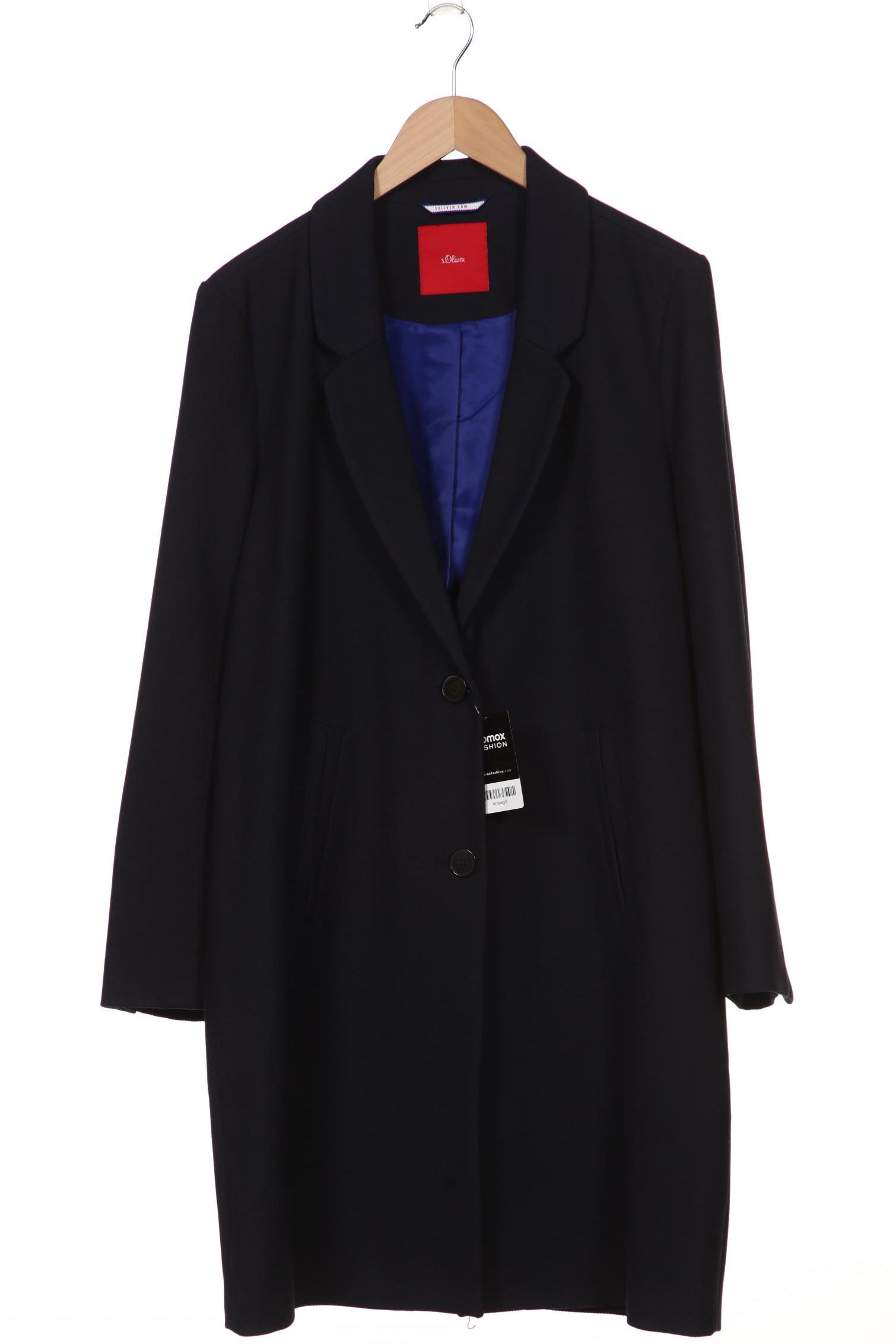 

s.Oliver Damen Mantel, marineblau