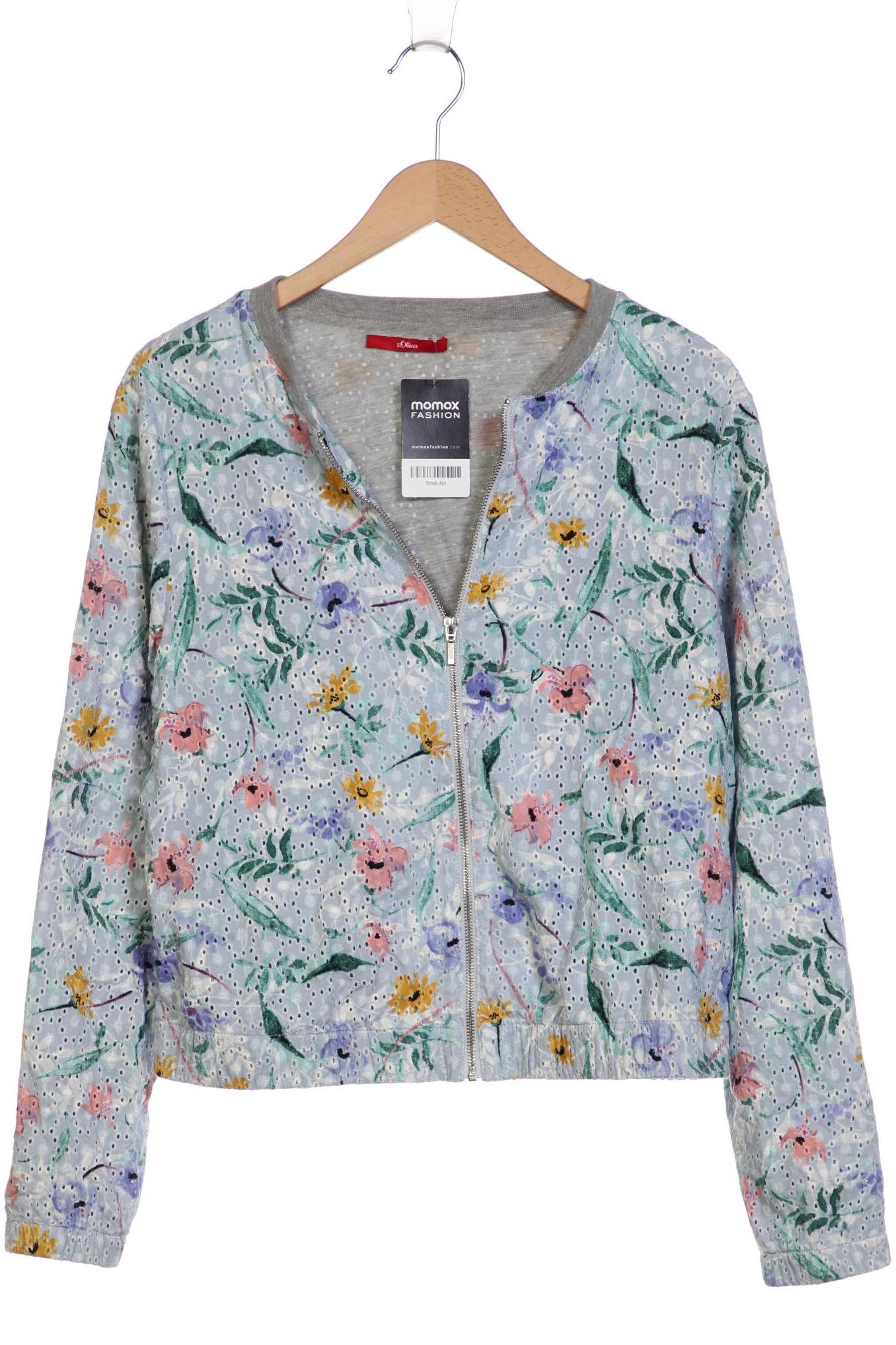 

s.Oliver Damen Jacke, hellblau, Gr. 40