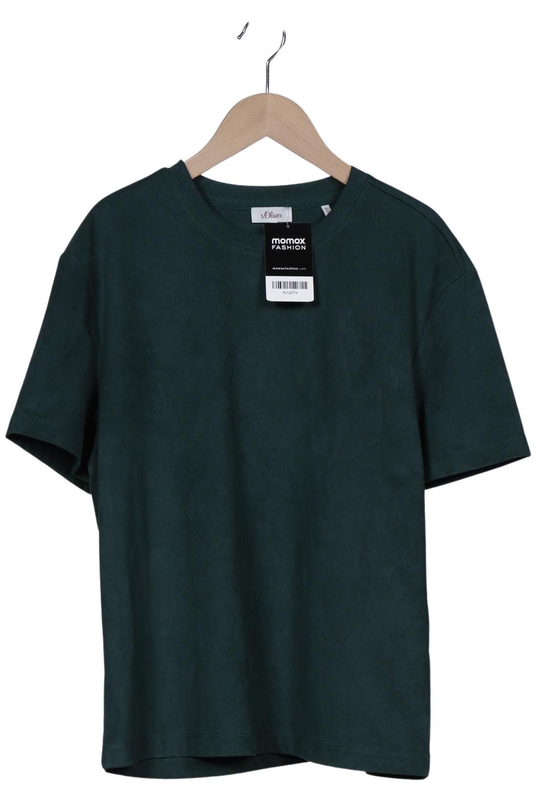 

s.Oliver Damen T-Shirt, grün, Gr. 38