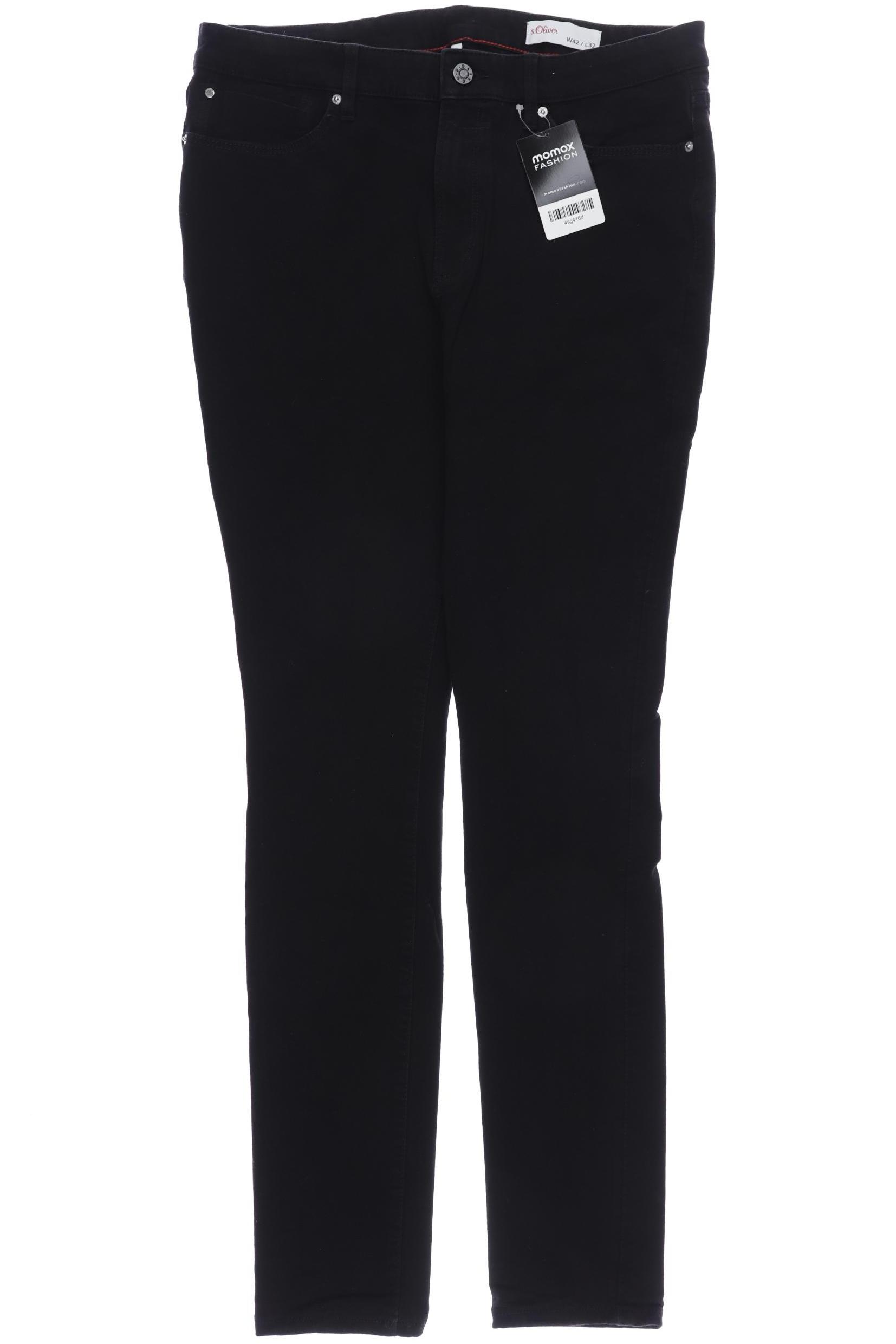 

s.Oliver Damen Jeans, schwarz, Gr. 42