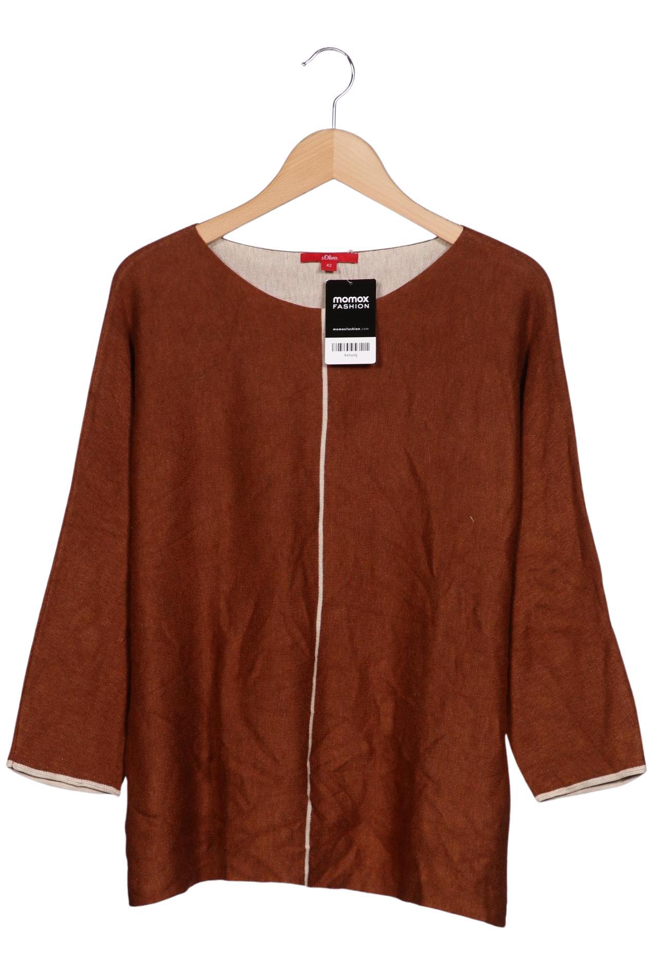 

s.Oliver Damen Pullover, braun, Gr. 42
