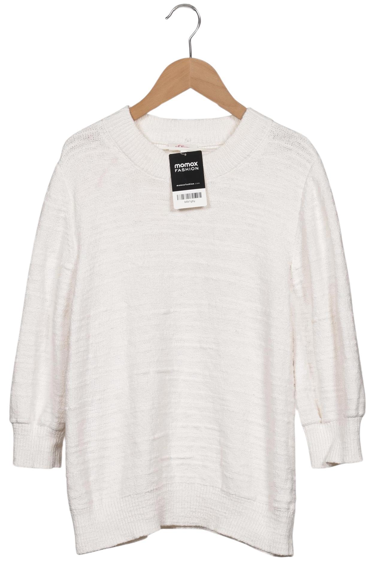 

s.Oliver Damen Pullover, cremeweiß, Gr. 44
