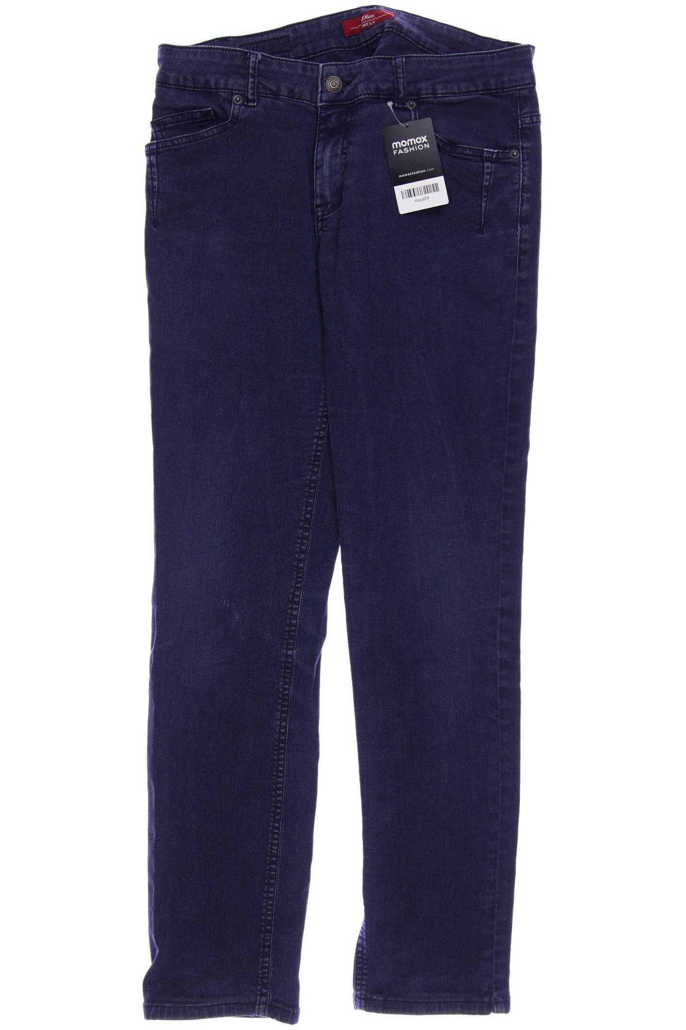 

s.Oliver Damen Jeans, marineblau