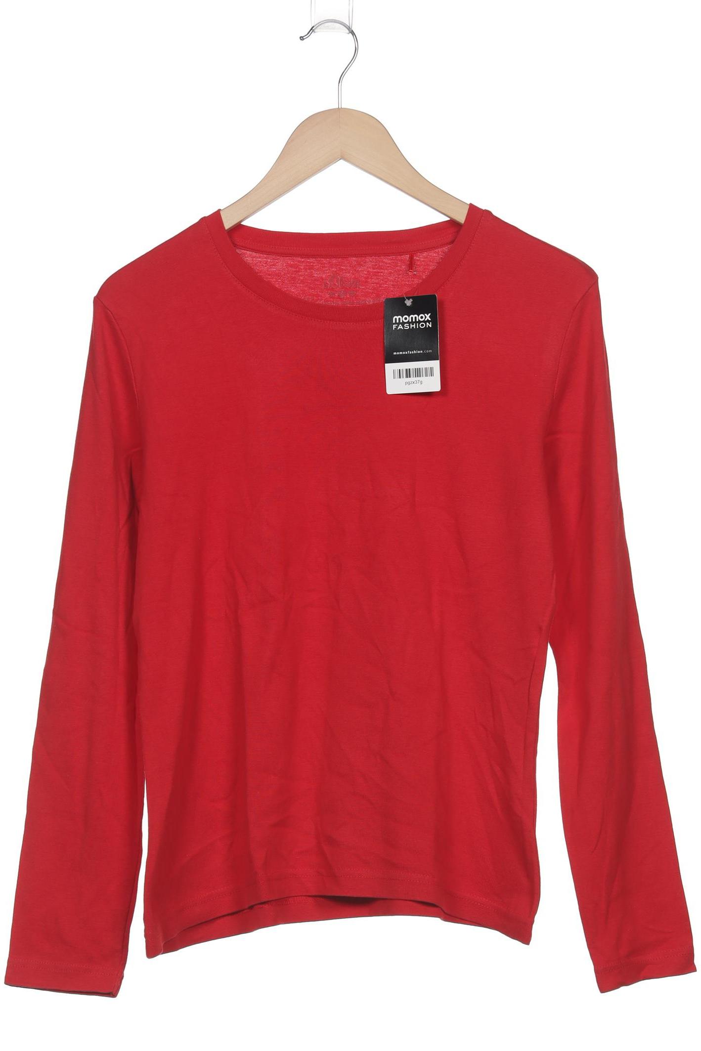 

s.Oliver Damen Langarmshirt, rot, Gr. 44
