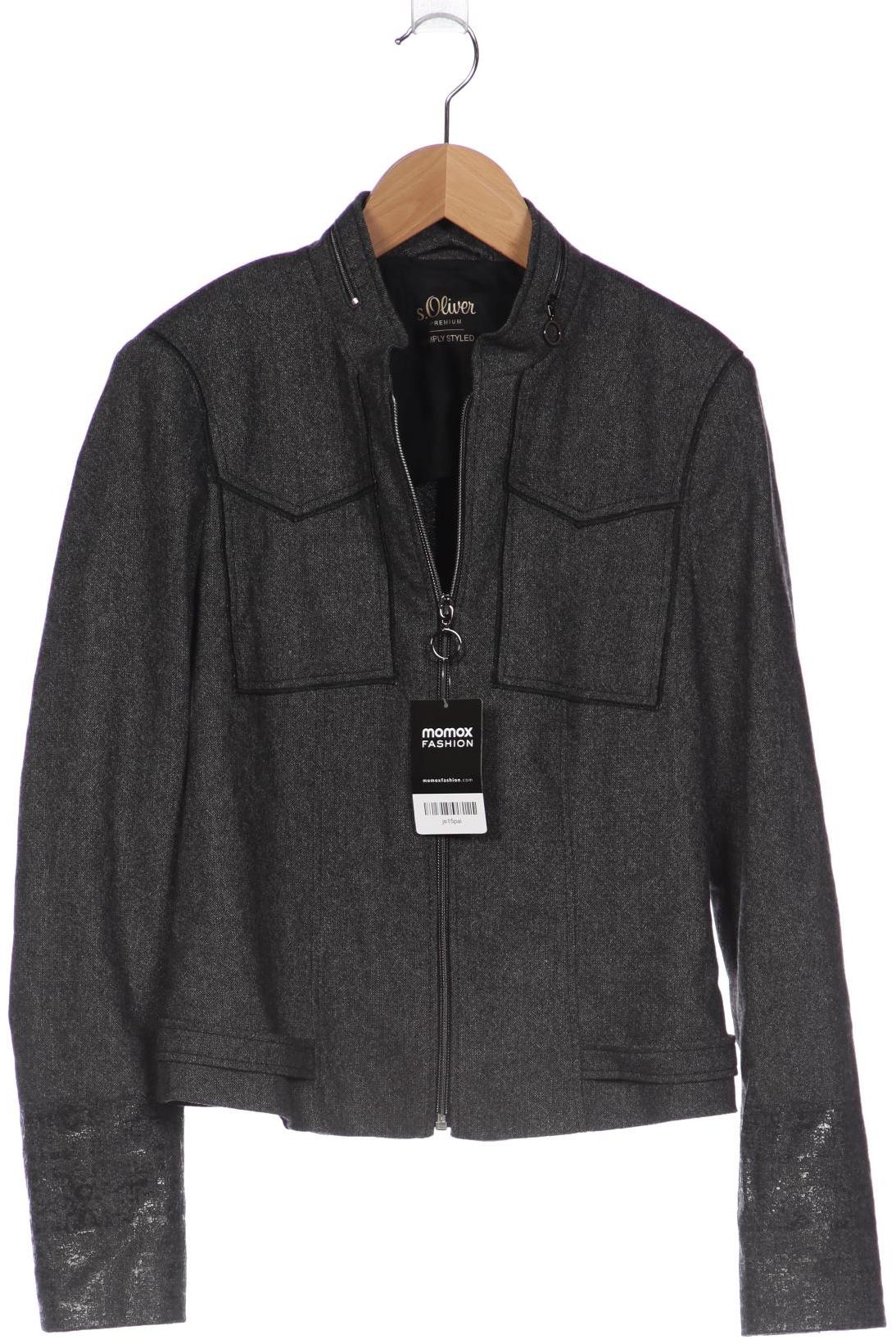 

s.Oliver Damen Jacke, grau, Gr. 36