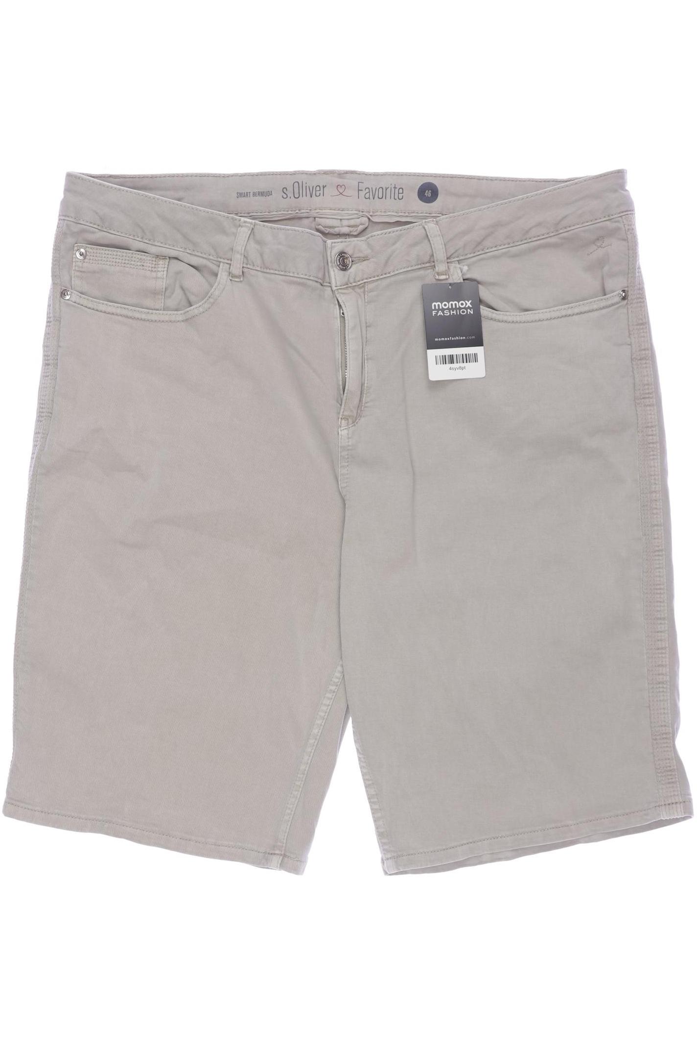 

s.Oliver Damen Shorts, beige, Gr. 46