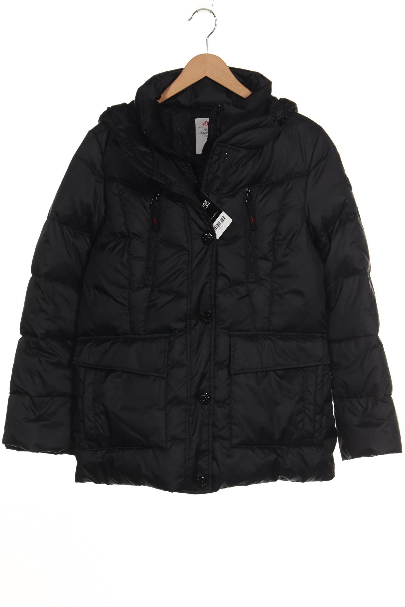 

s.Oliver Damen Jacke, schwarz, Gr. 42