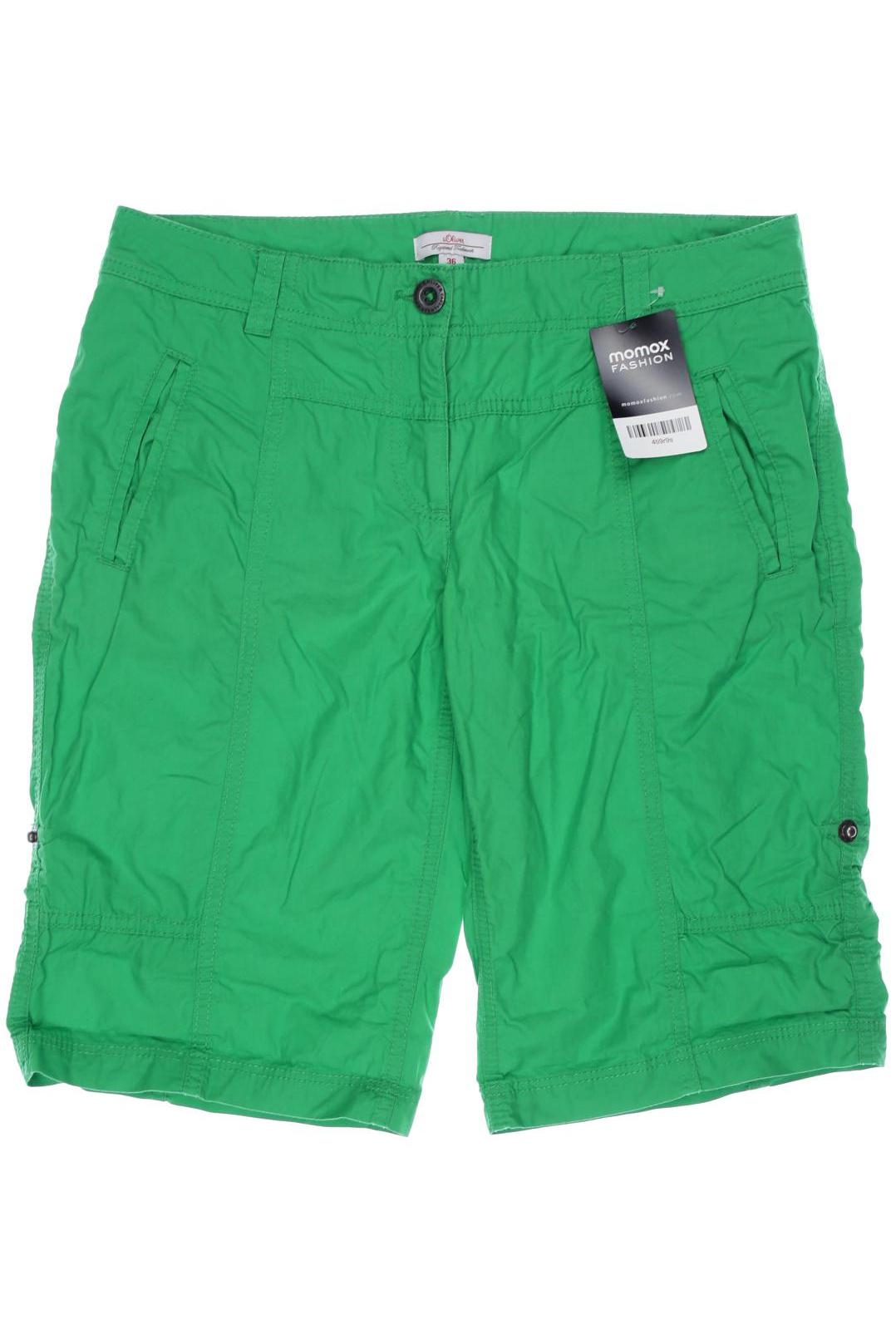 

s.Oliver Damen Shorts, grün, Gr. 36
