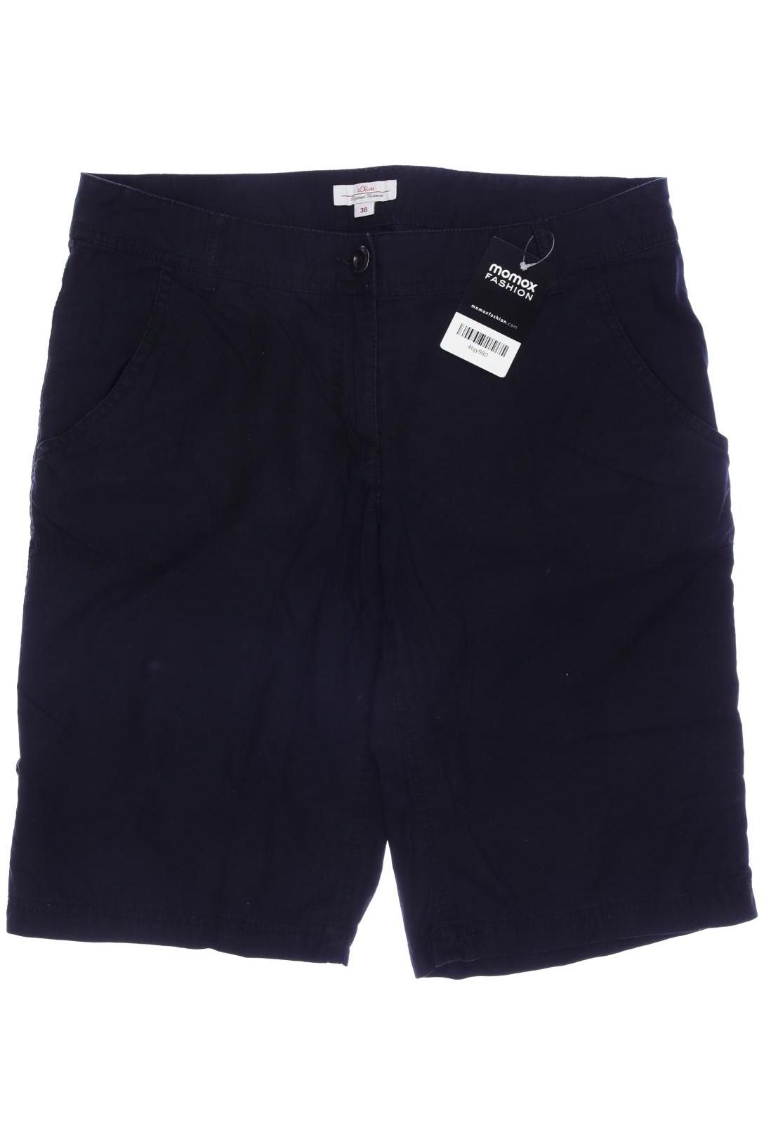 

s.Oliver Damen Shorts, schwarz, Gr. 38