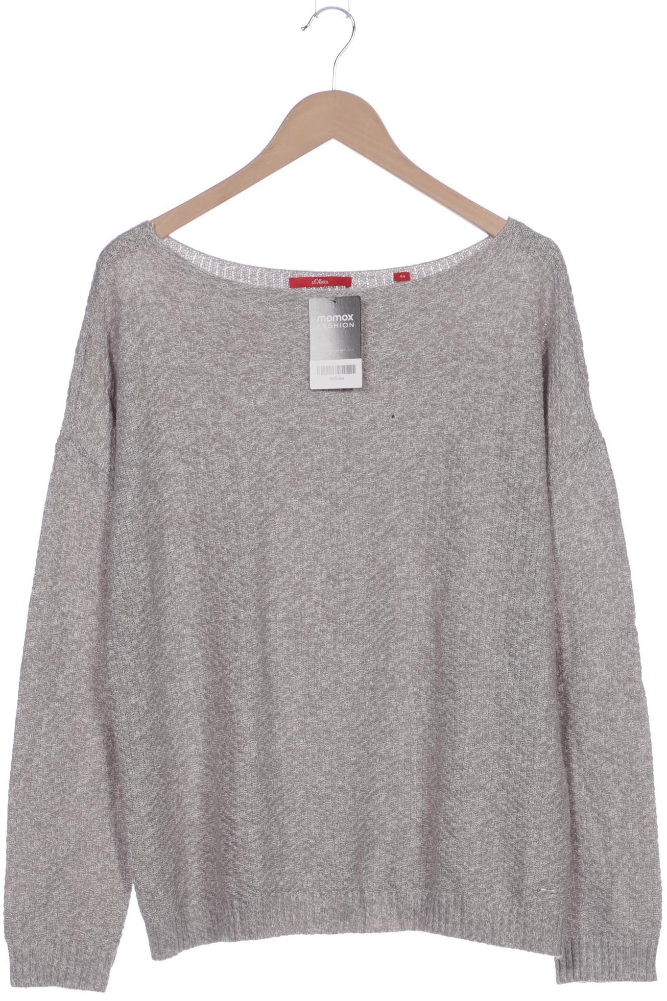 

s.Oliver Damen Pullover, grau, Gr. 44