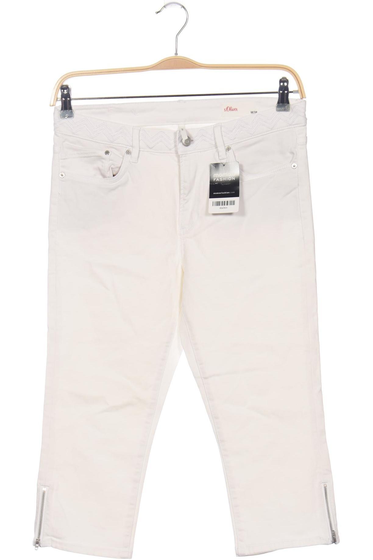 

s.Oliver Damen Jeans, weiß, Gr. 38