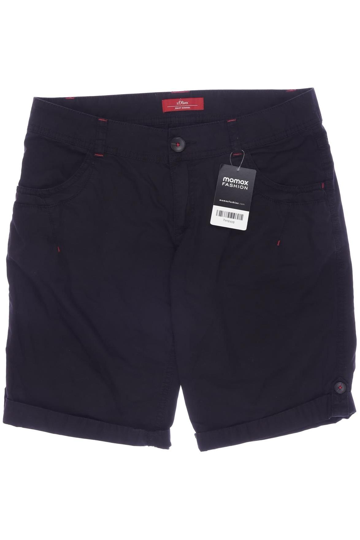 

s.Oliver Damen Shorts, schwarz, Gr. 31