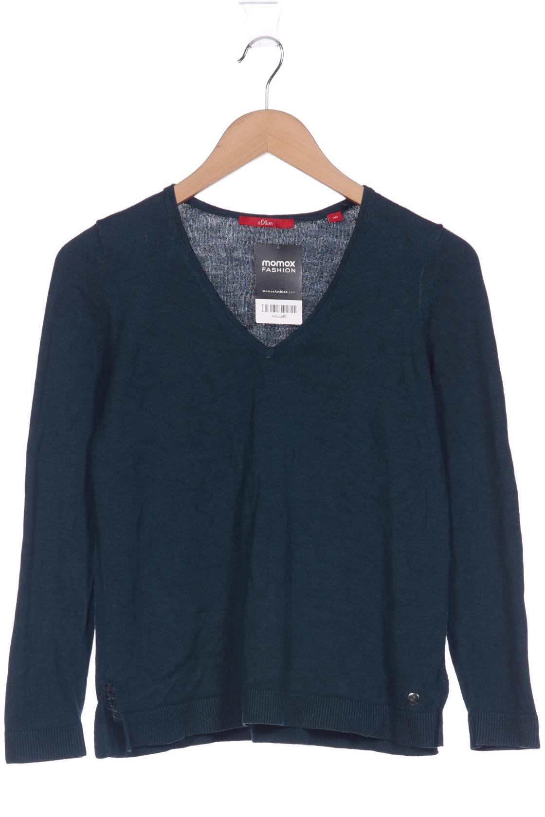 

s.Oliver Damen Pullover, türkis, Gr. 38