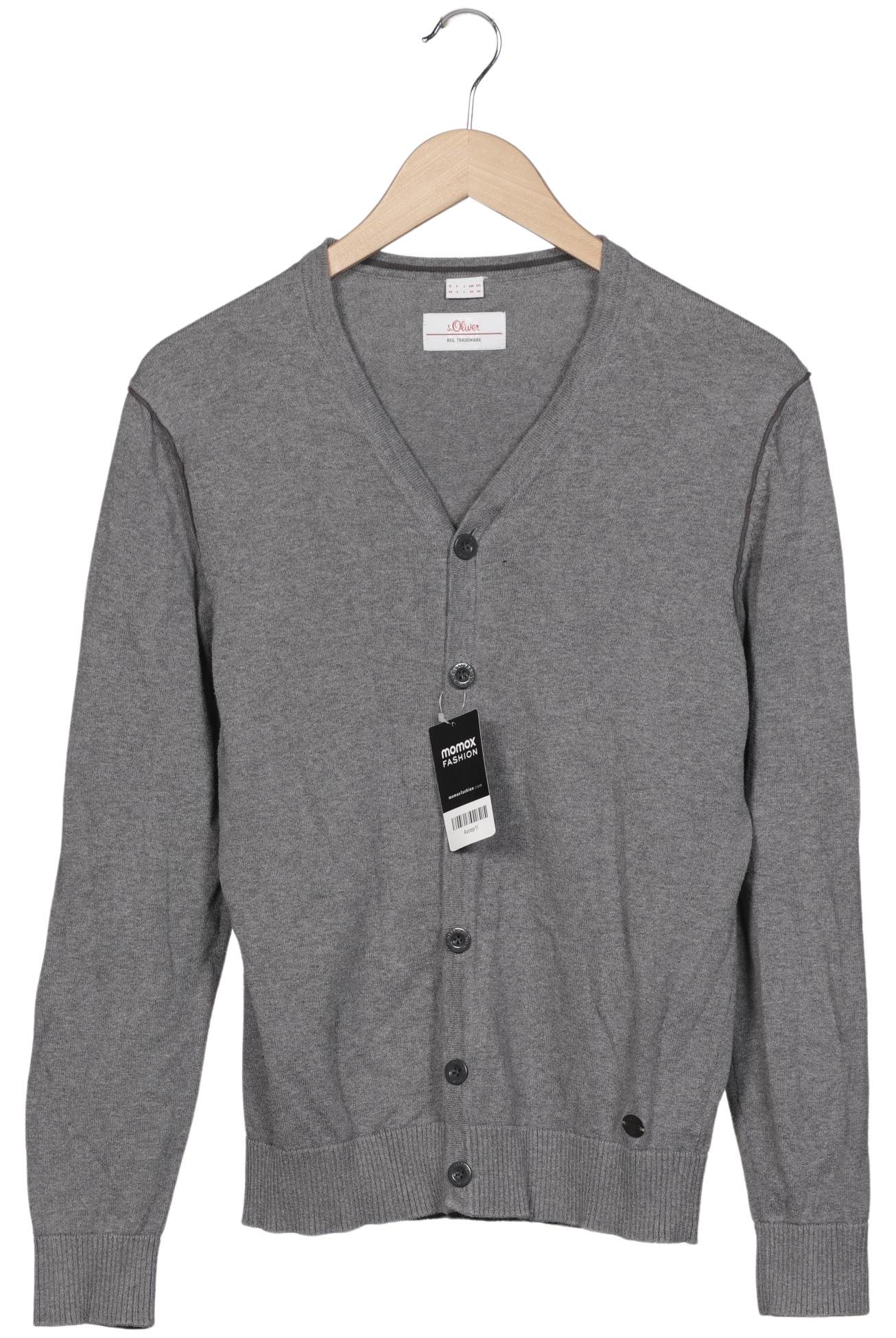 

s.Oliver Damen Strickjacke, grau, Gr. 38