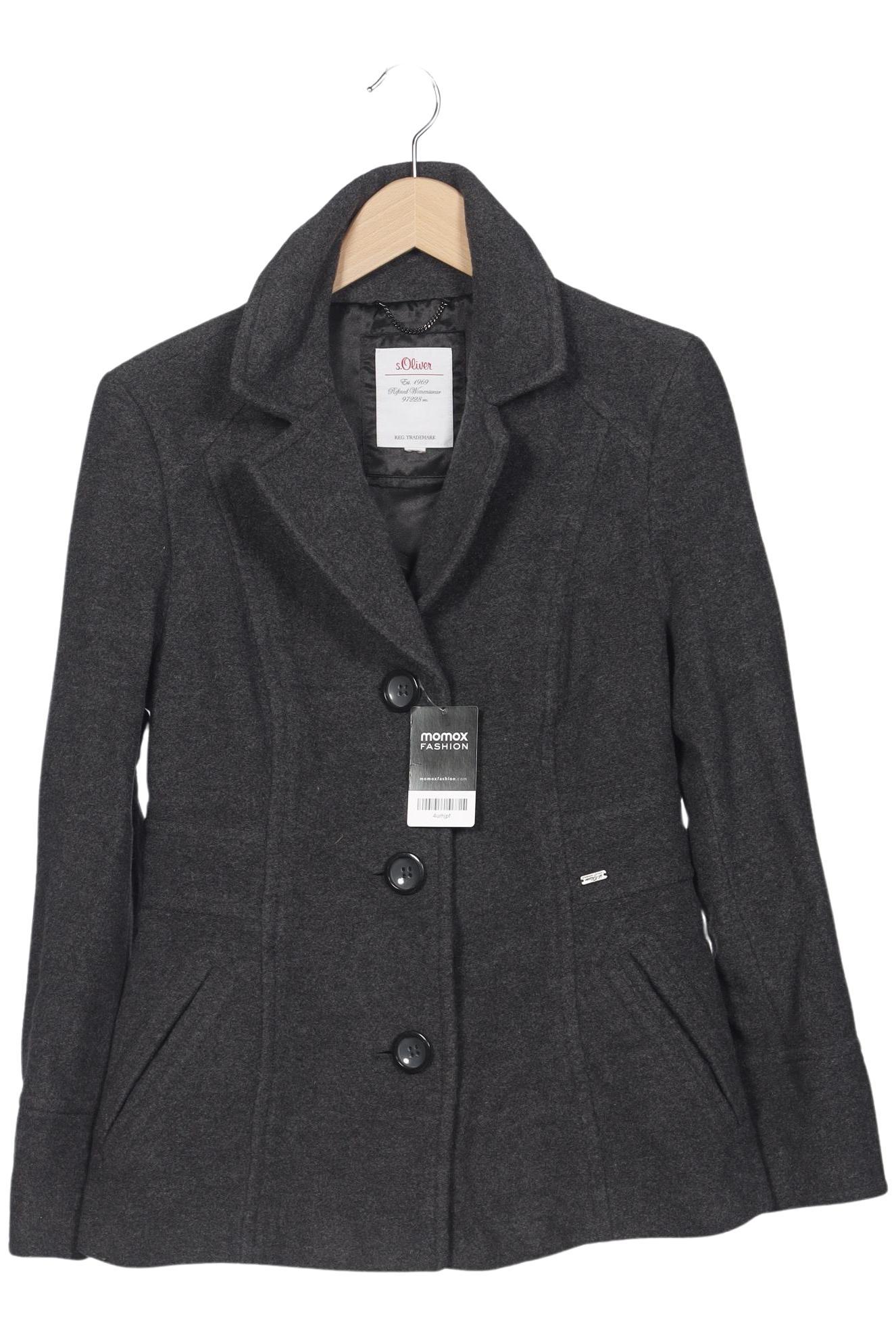 

s.Oliver Damen Jacke, grau, Gr. 36