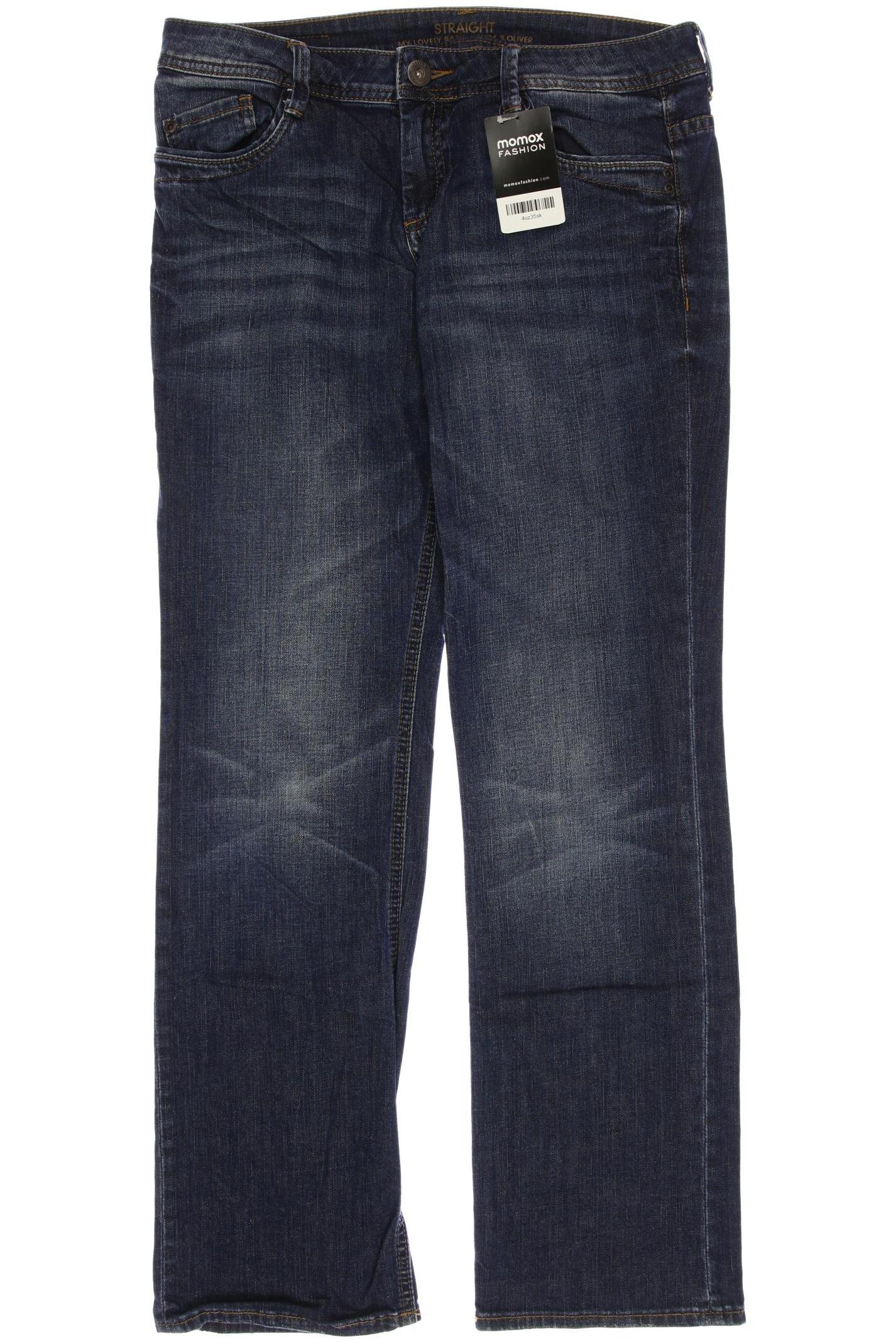 

s.Oliver Damen Jeans, blau