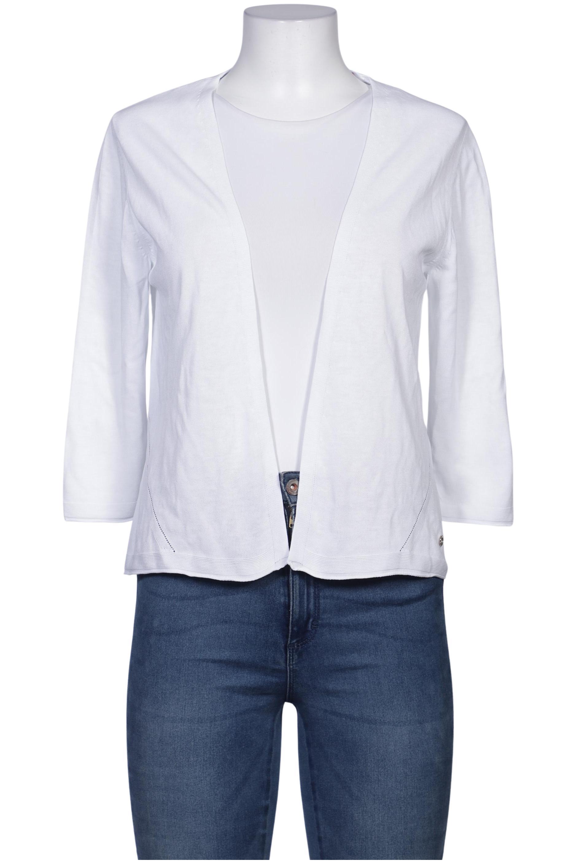 

s.Oliver Damen Strickjacke, weiß, Gr. 38