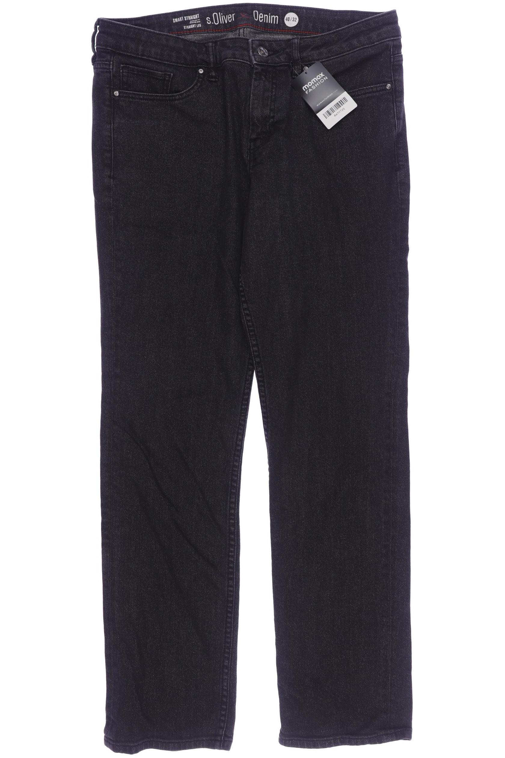 

s.Oliver Damen Jeans, schwarz, Gr. 40