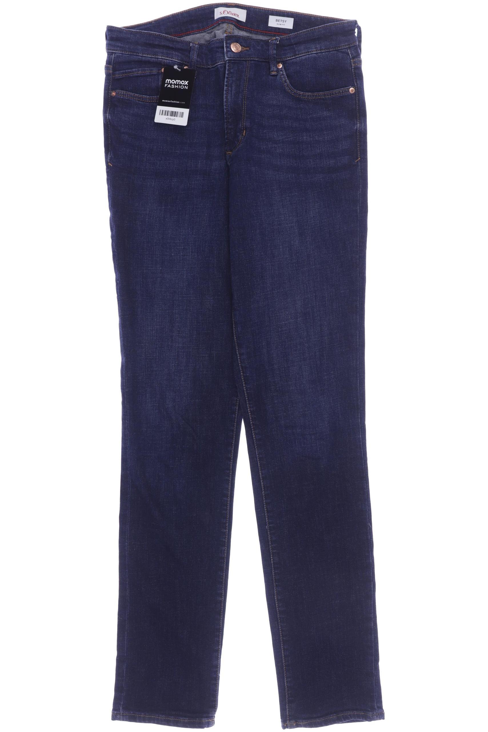

s.Oliver Damen Jeans, marineblau