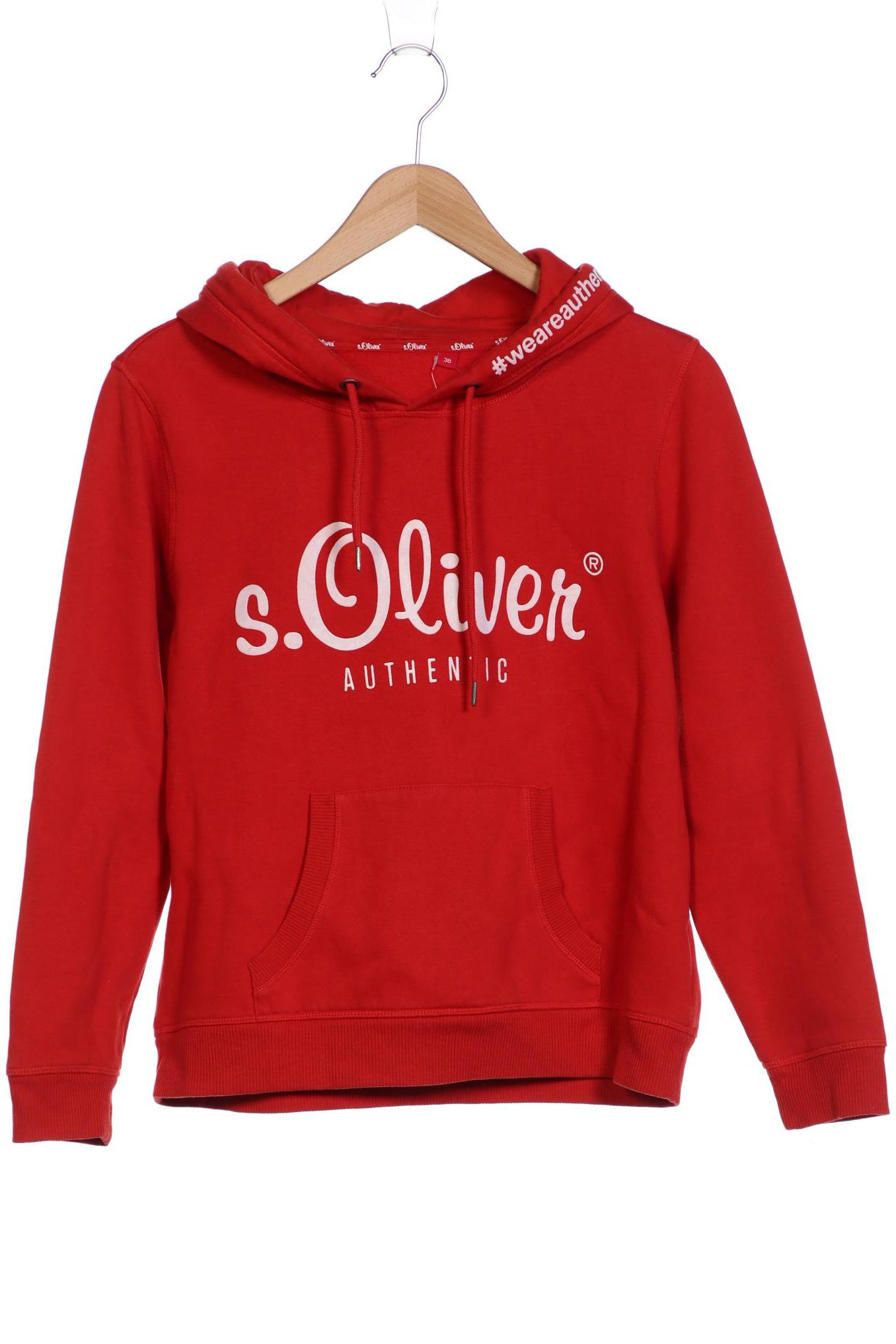 

s.Oliver Damen Kapuzenpullover, rot, Gr. 38