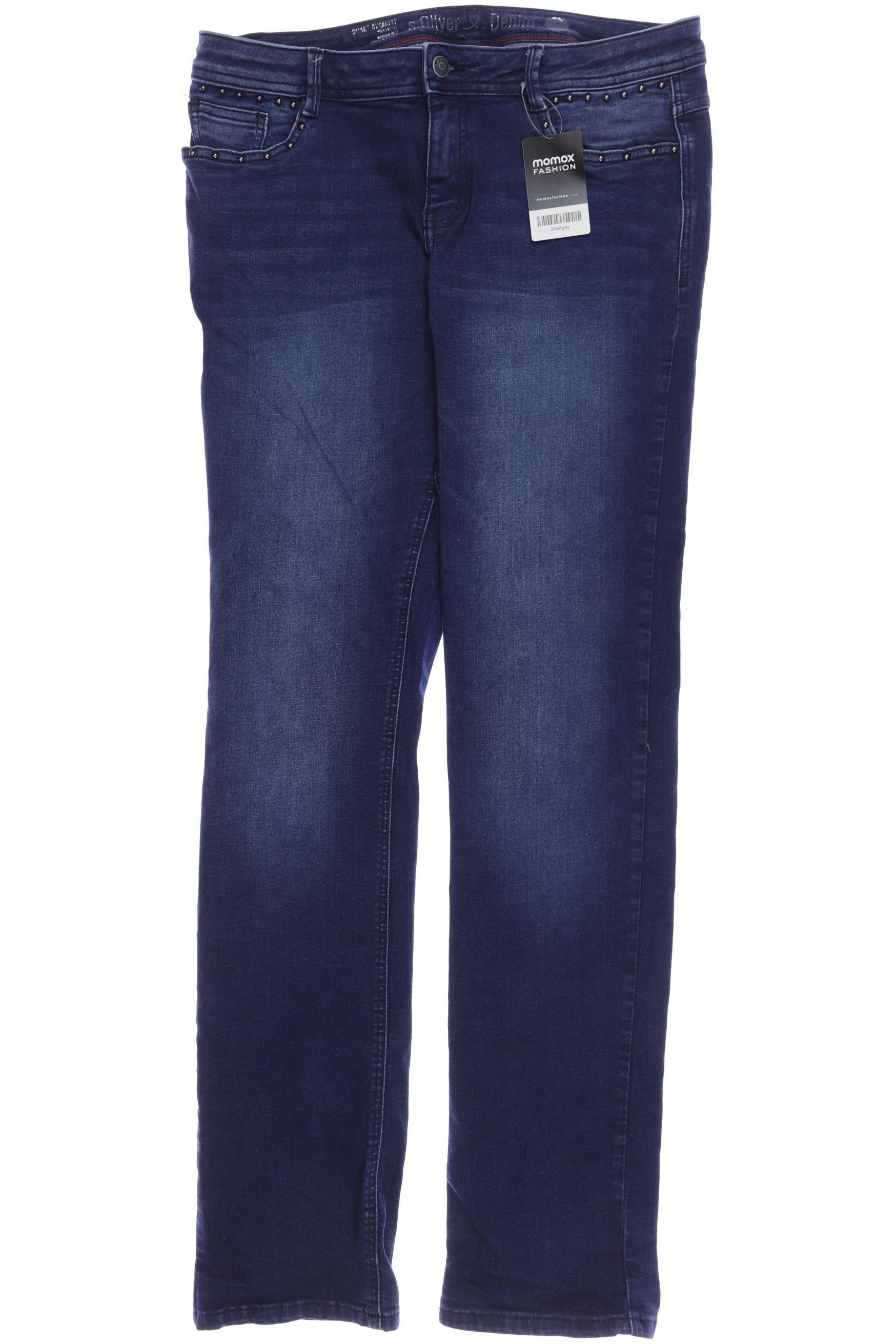 

s.Oliver Damen Jeans, marineblau, Gr. 40