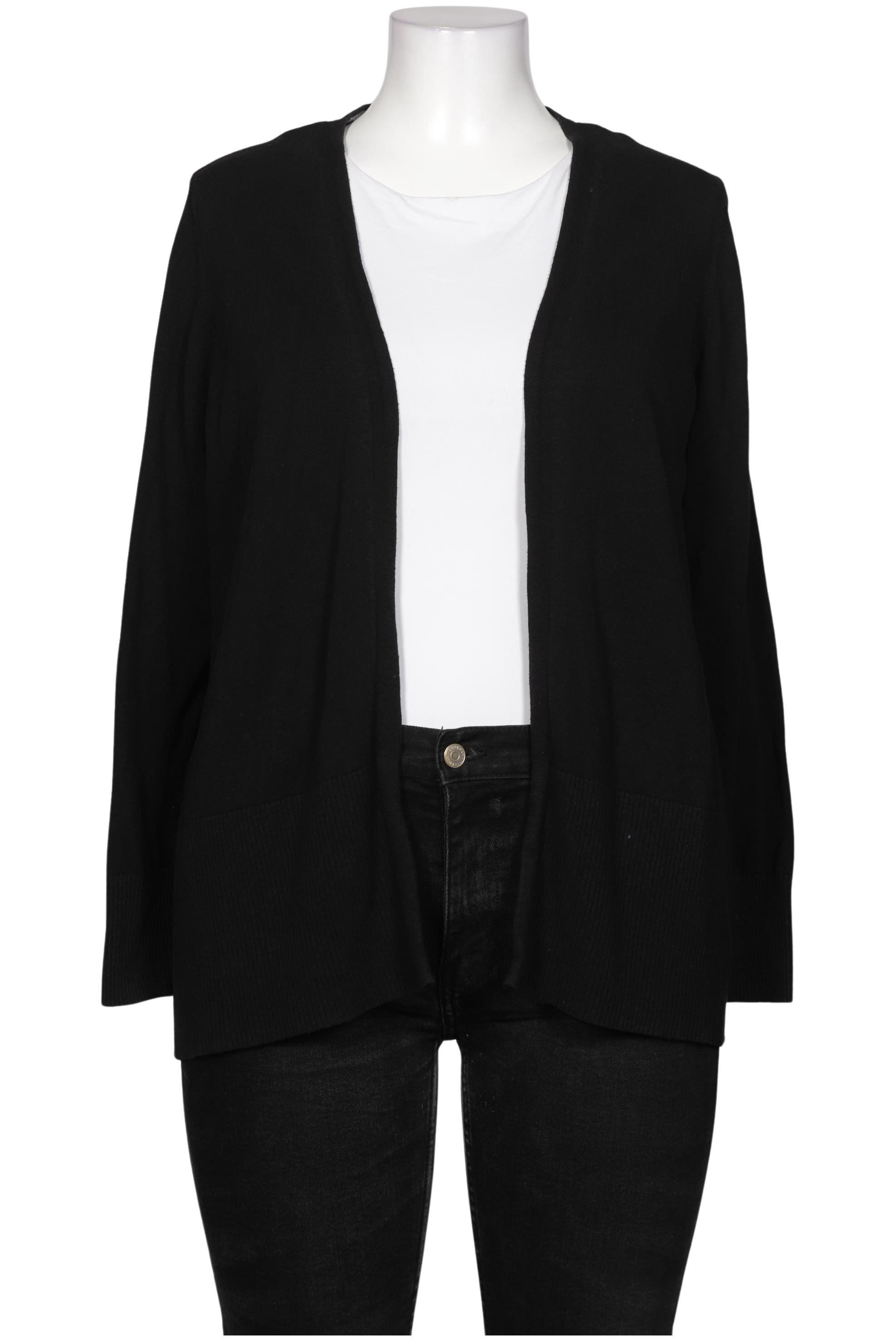 

s.Oliver Damen Strickjacke, schwarz, Gr. 46