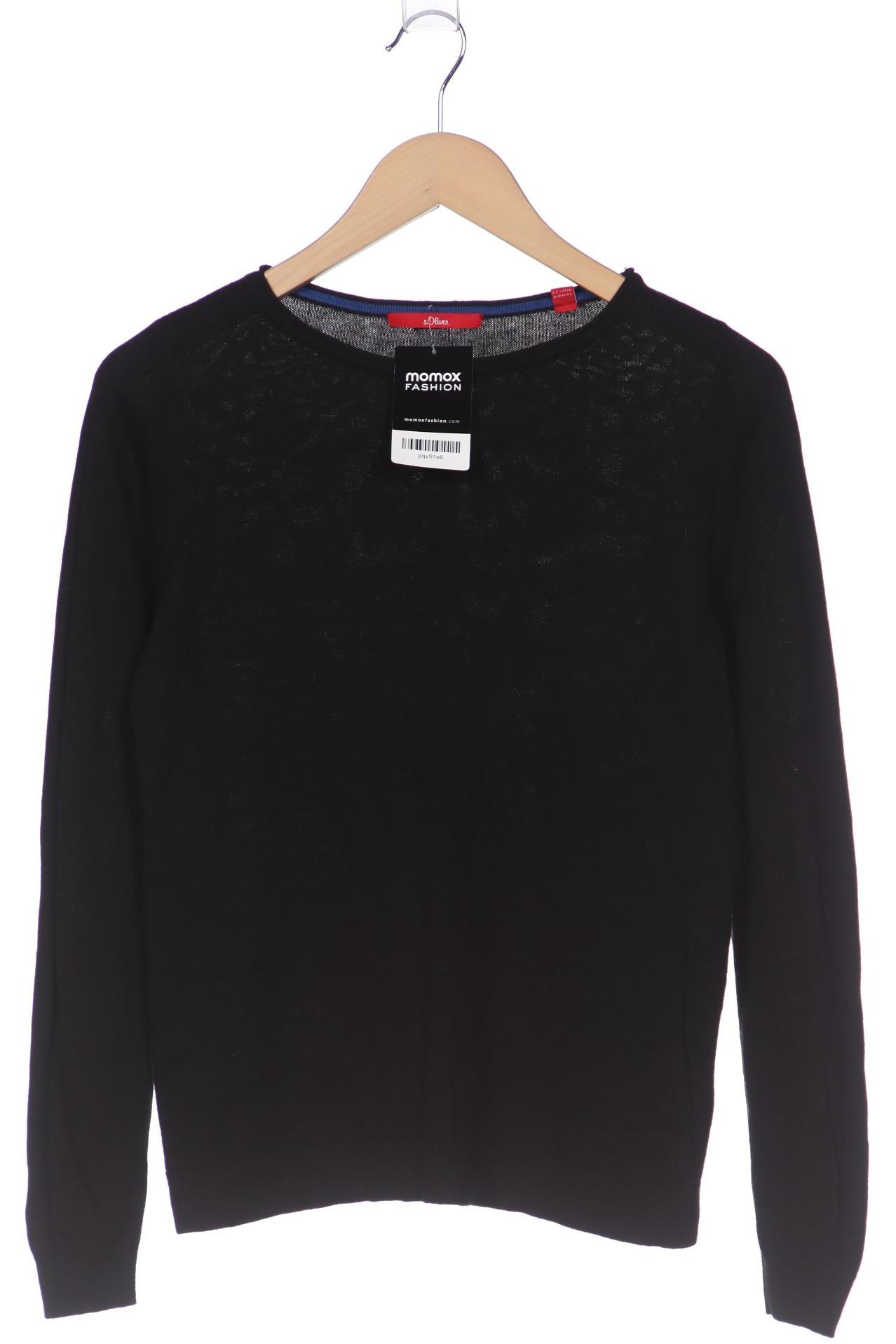 

s.Oliver Damen Pullover, schwarz, Gr. 36