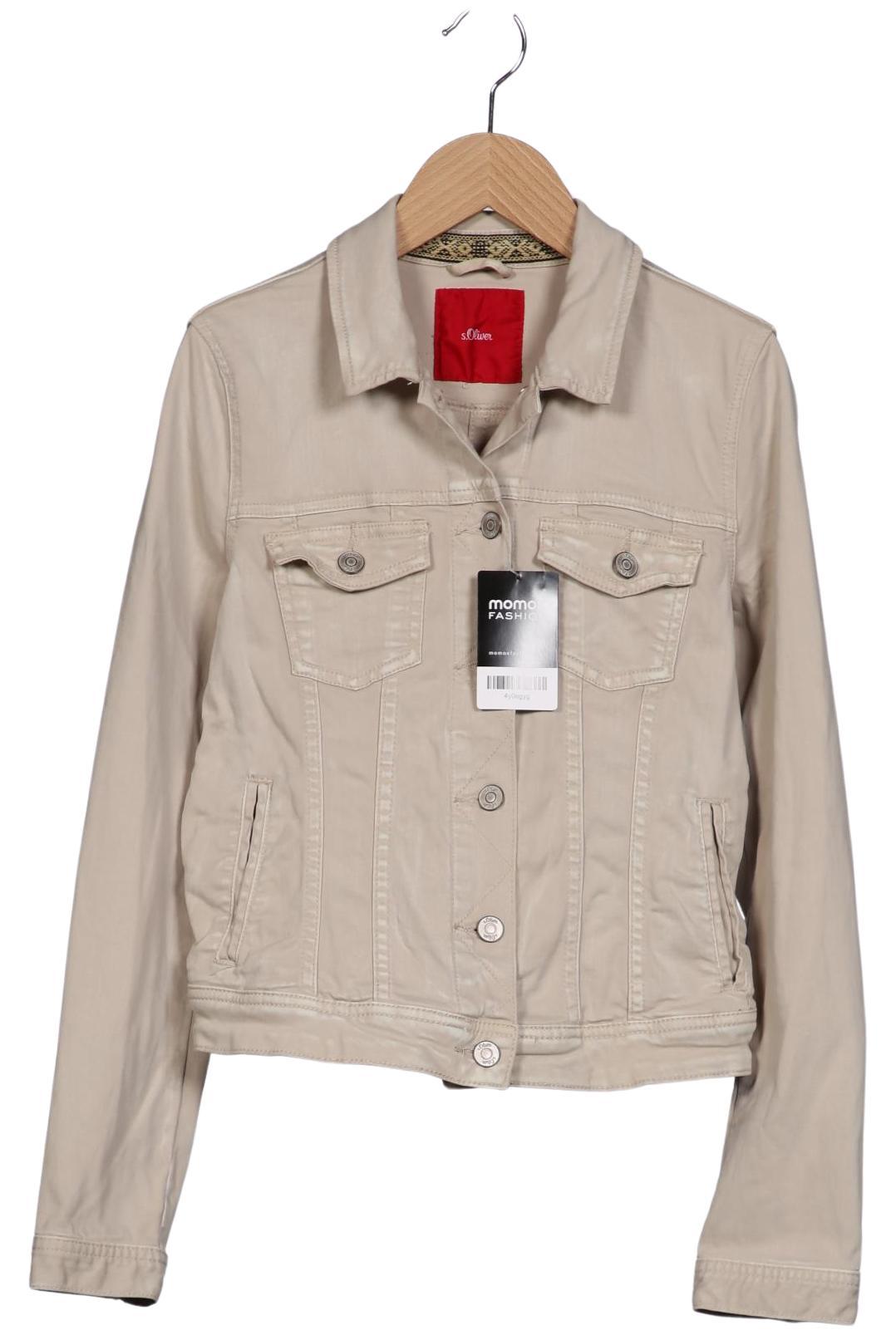 

s.Oliver Damen Jacke, beige, Gr. 36