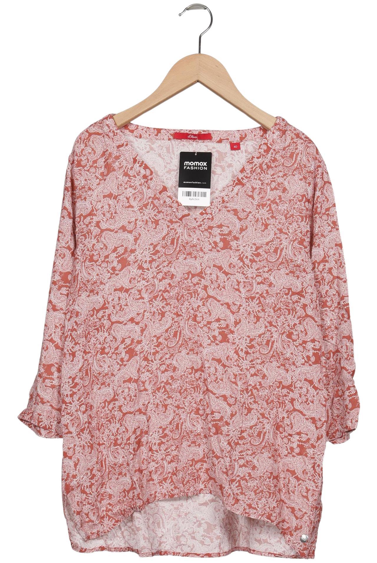 

s.Oliver Damen Bluse, blau, Gr. 40