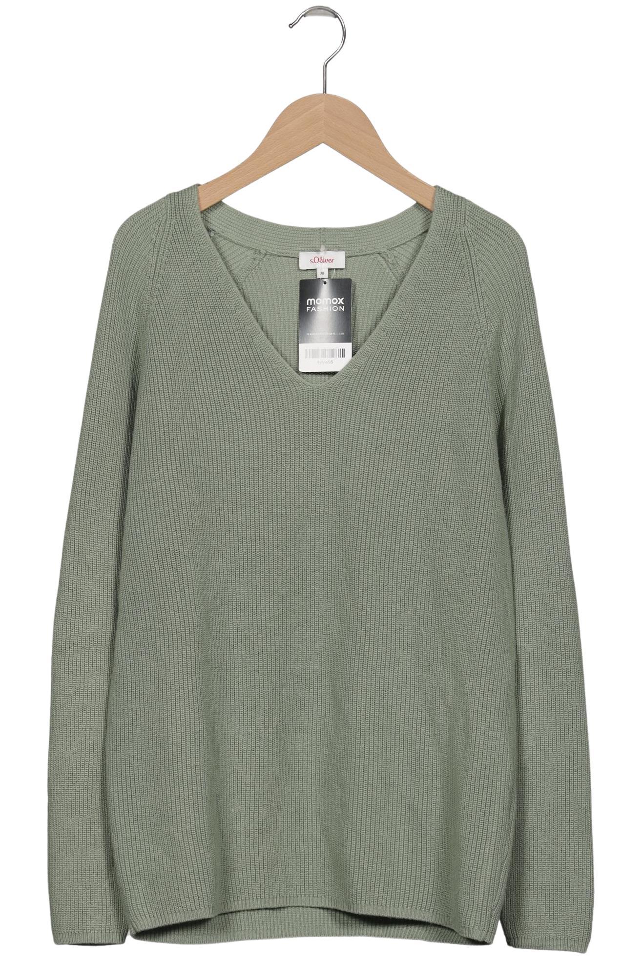 

s.Oliver Damen Pullover, hellgrün, Gr. 38