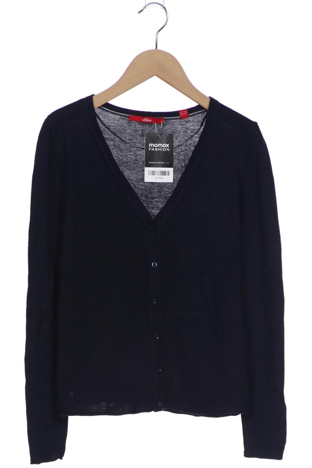 

s.Oliver Damen Strickjacke, marineblau, Gr. 34