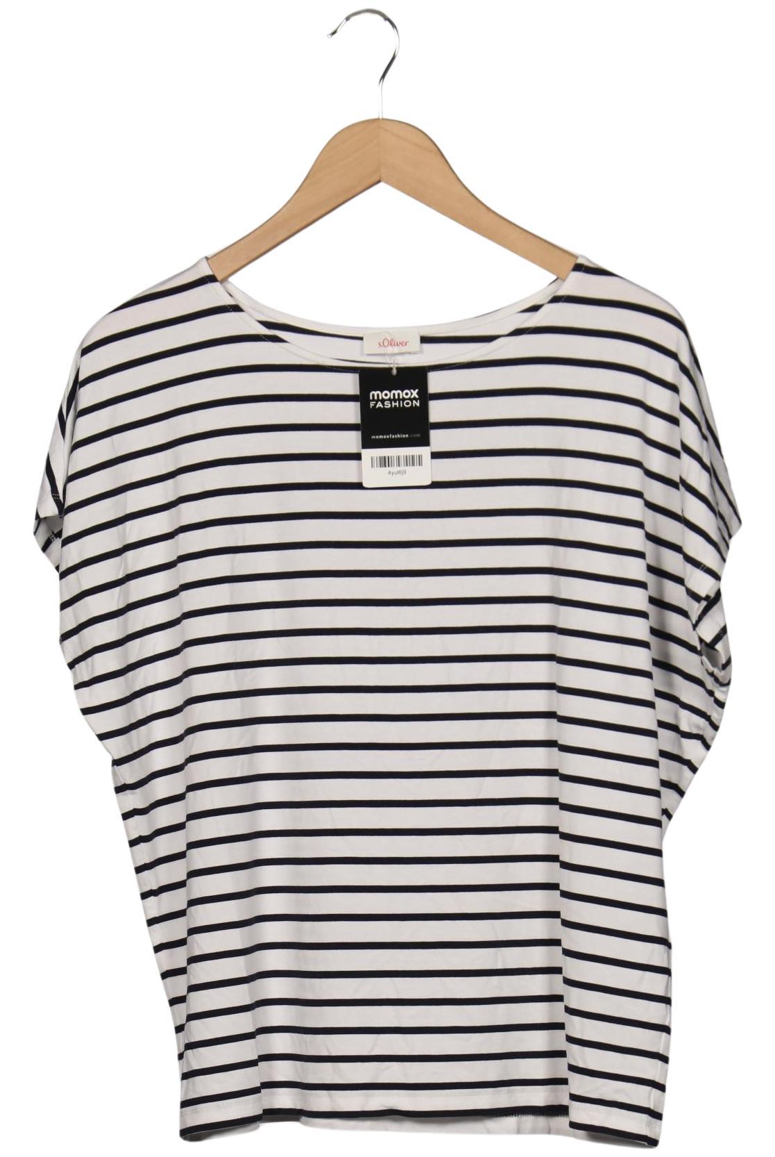 

s.Oliver Damen T-Shirt, weiß, Gr. 42