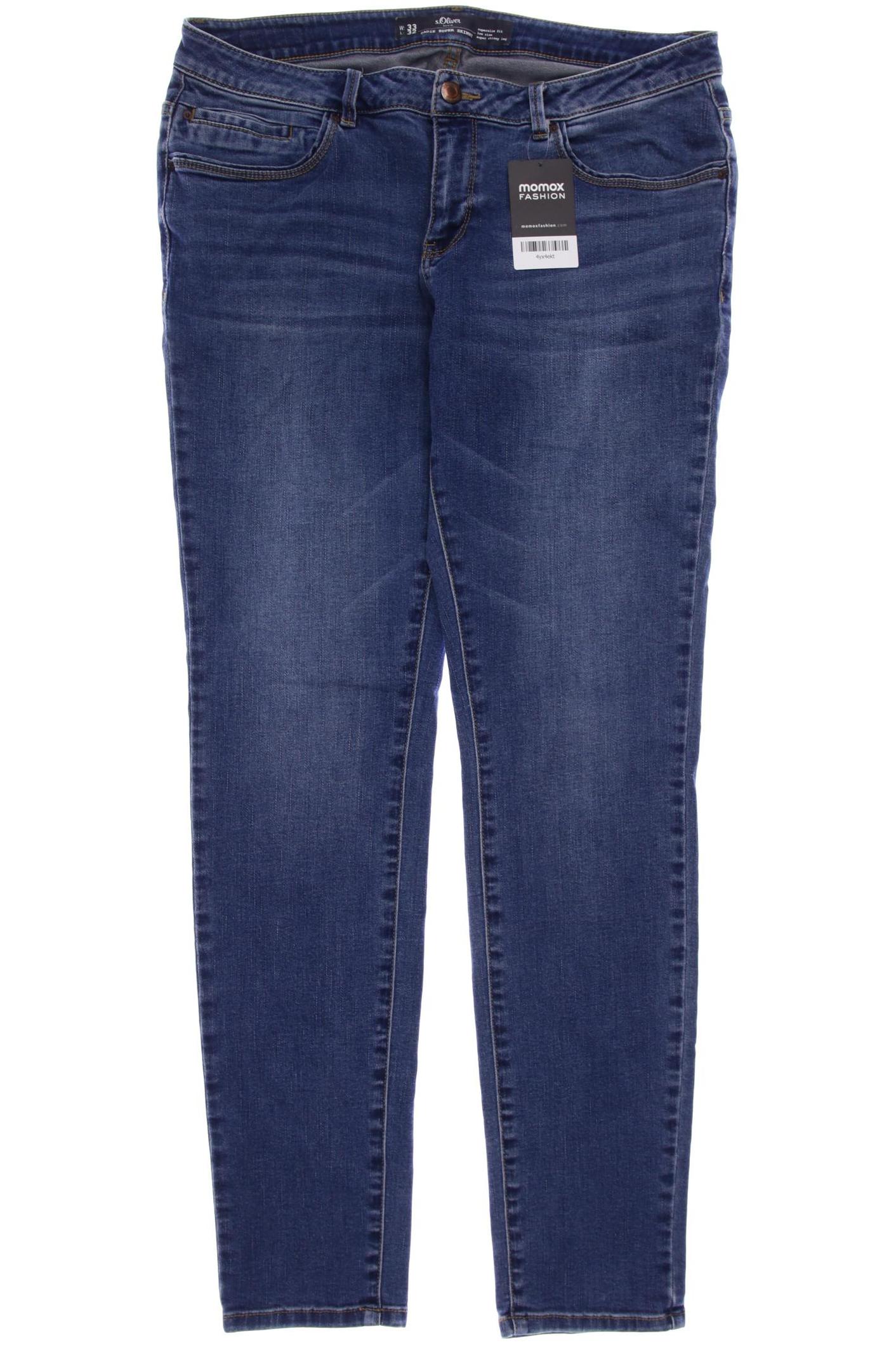 

s.Oliver Damen Jeans, blau, Gr. 33