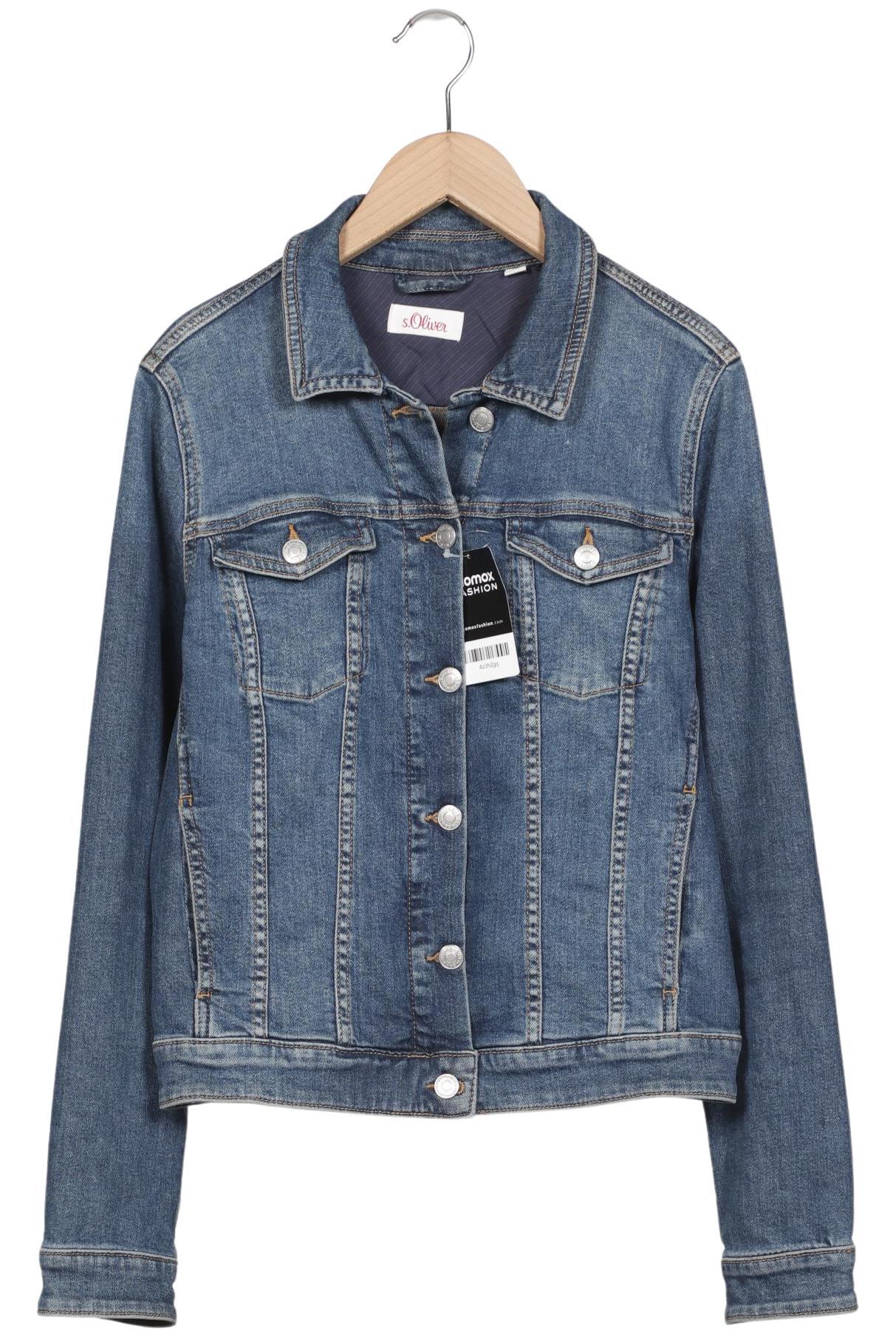 

s.Oliver Damen Jacke, blau, Gr. 38
