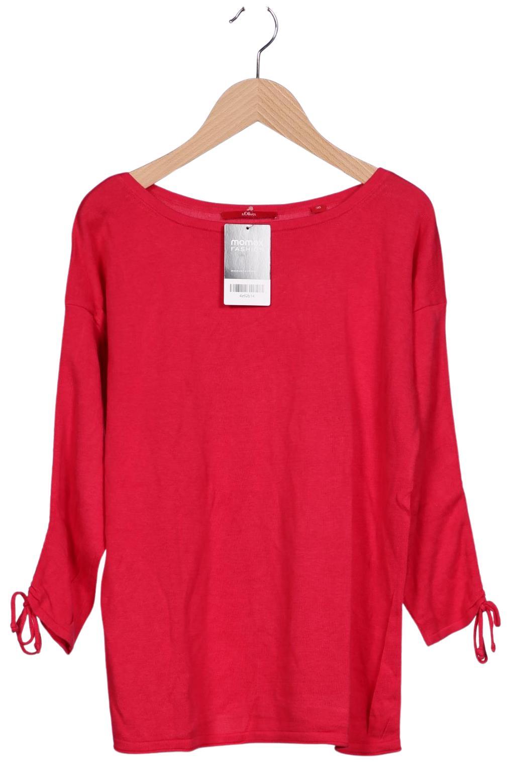 

s.Oliver Damen Pullover, rot, Gr. 36