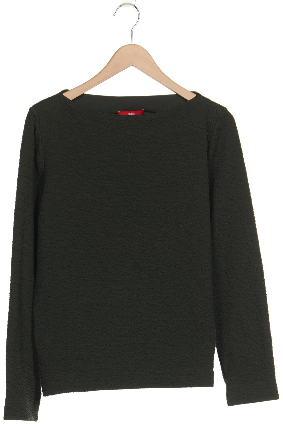 

s.Oliver Damen Langarmshirt, grün, Gr. 40